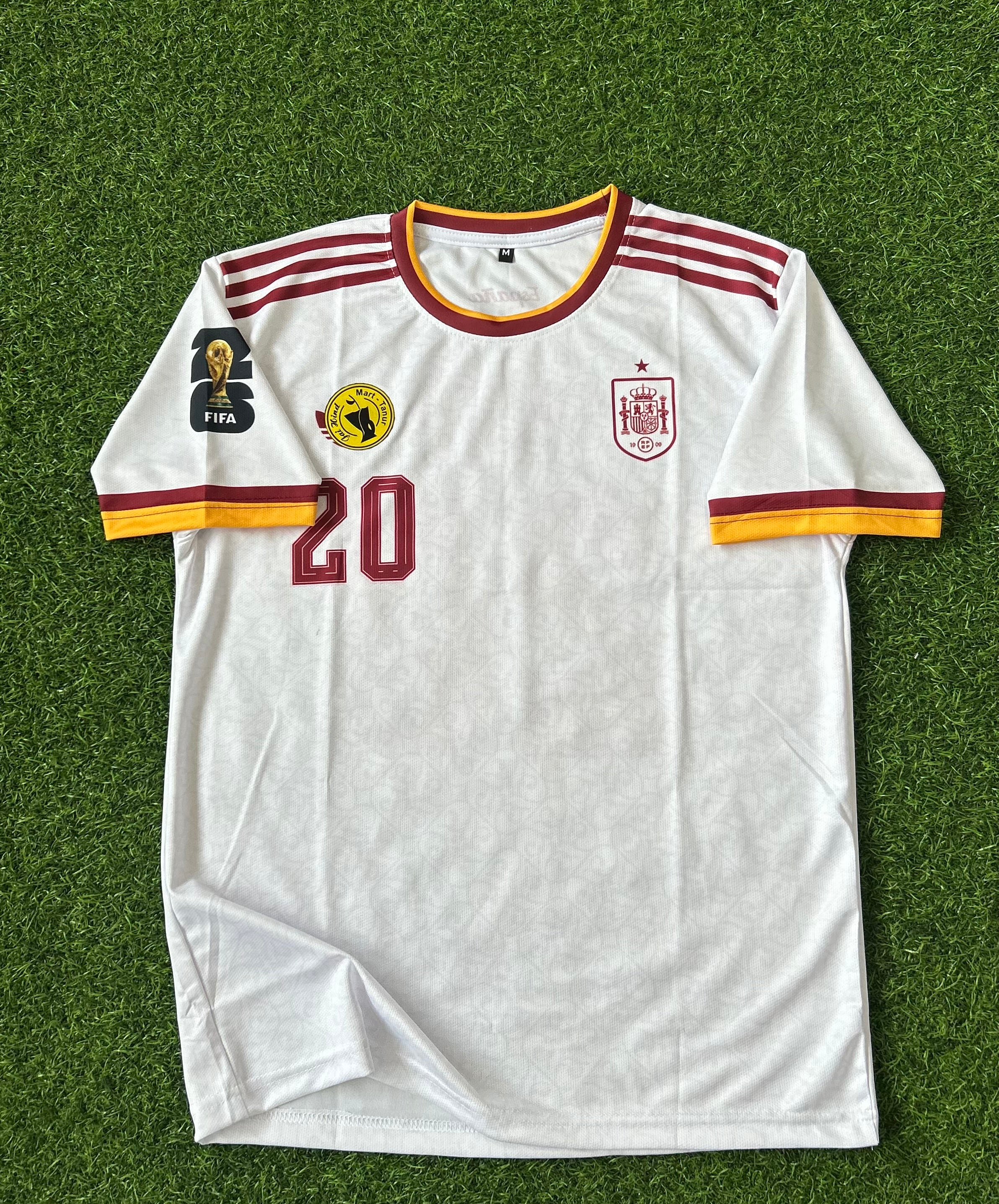 SPAIN 2026 WORLD CUP AWAY KIT, HALF SLEEVE SUBLIMATION