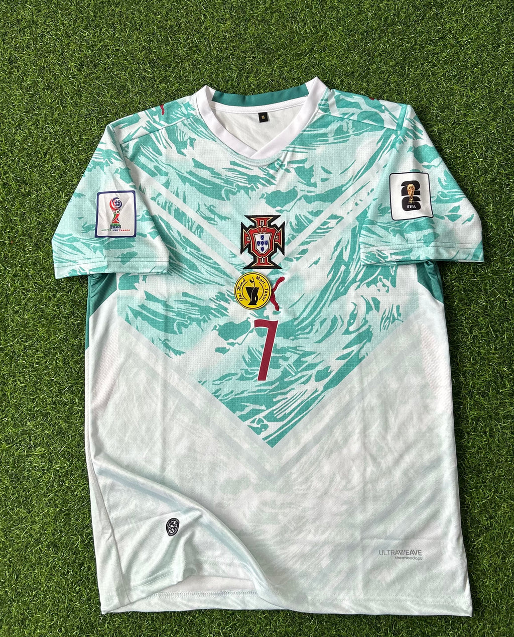 PORTUGAL 2026 WORLD CUP AWAY KIT, HALF SLEEVE  EMBROIDERY ￼