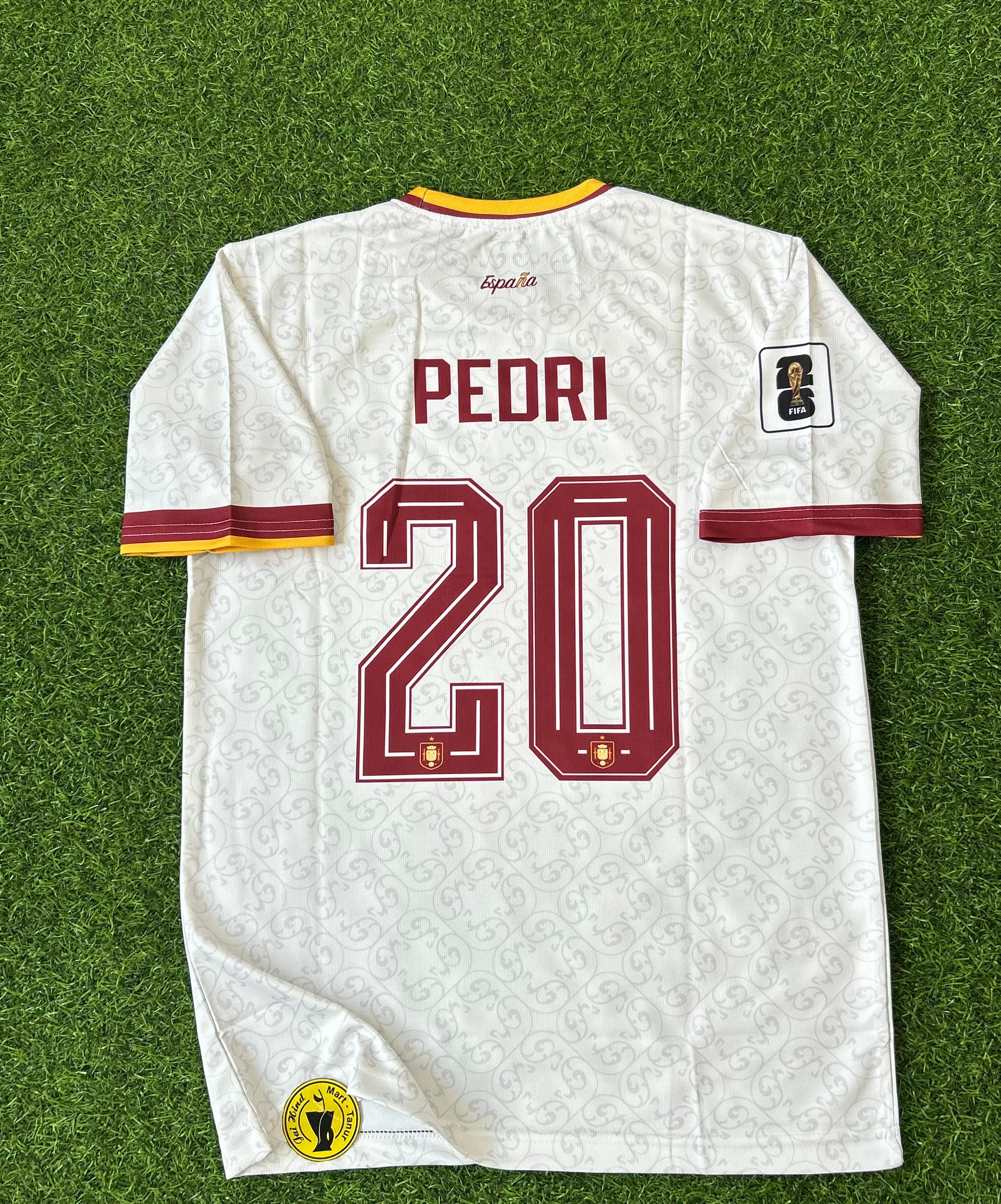 SPAIN 2026 WORLD CUP AWAY KIT, EMBROIDERY HALFSLEEVE
