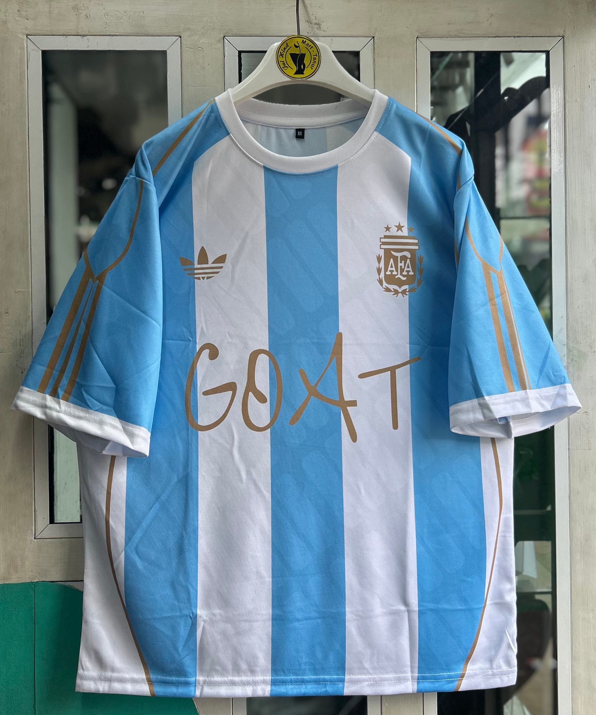 ARGENTINA 2026 SPECIAL EDITION JERSEY, ‘GOAT’ FIVE SLEEVE SUBLIMATION
