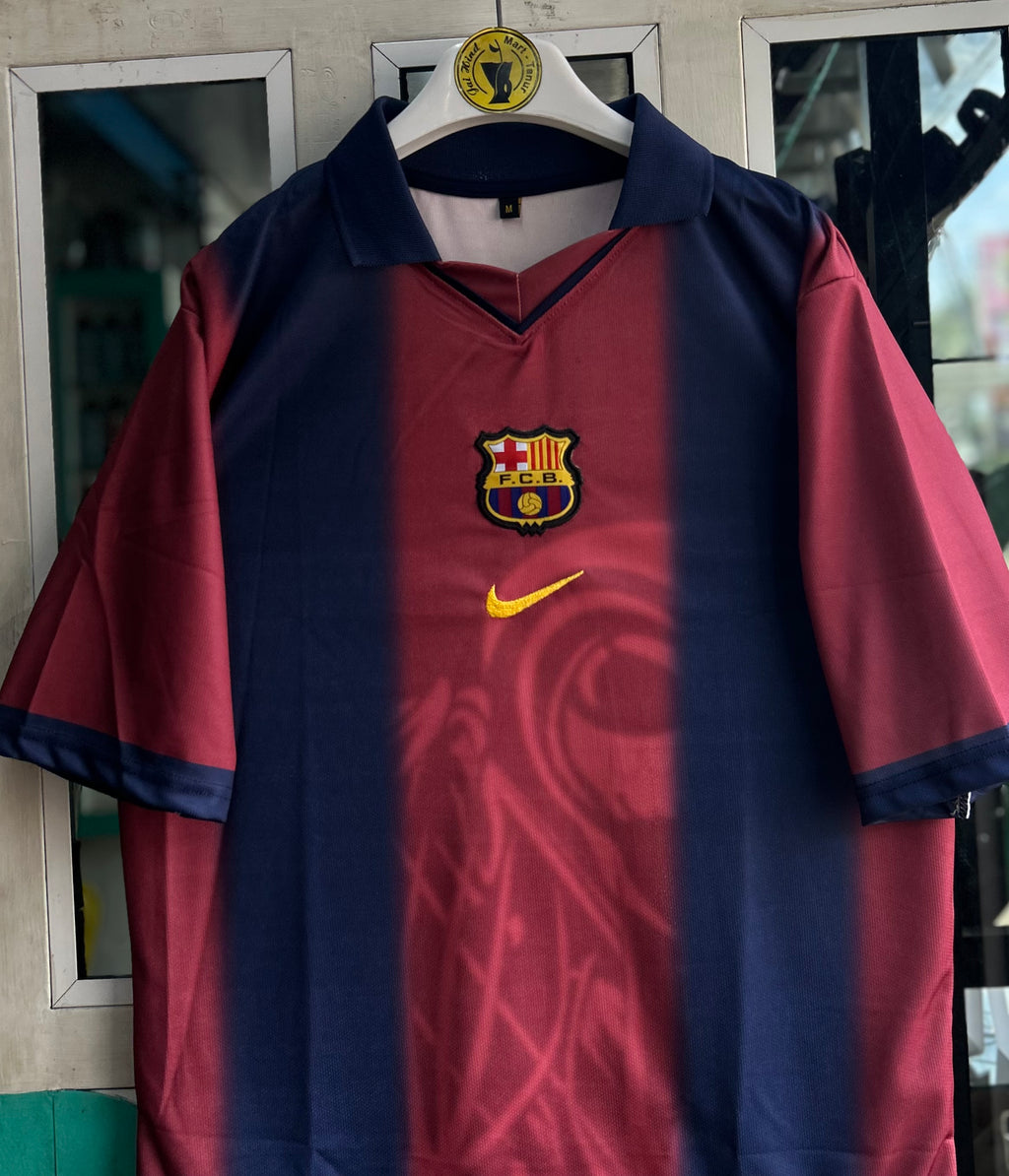 BARCELONA x TRAVIS SCOTT SPECIAL EDITION RETRO, FIVE SLEEVE  POLO EMBROIDERY