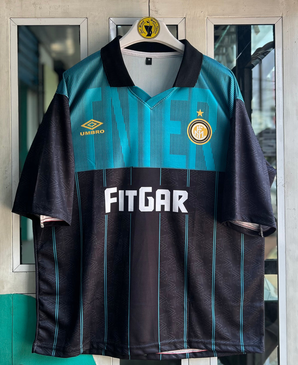 INTERMILAN 1991-92 THIRD KIT, FIVESLEEVE POLO SUBLIMATION