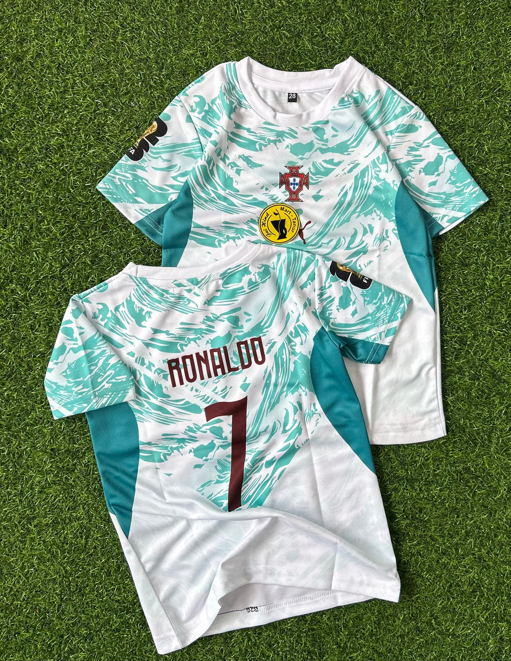 PORTUGAL 2026 WORLD CUP AWAY KIT, HALF SLEEVE SUBLIMATION (KID SIZE)