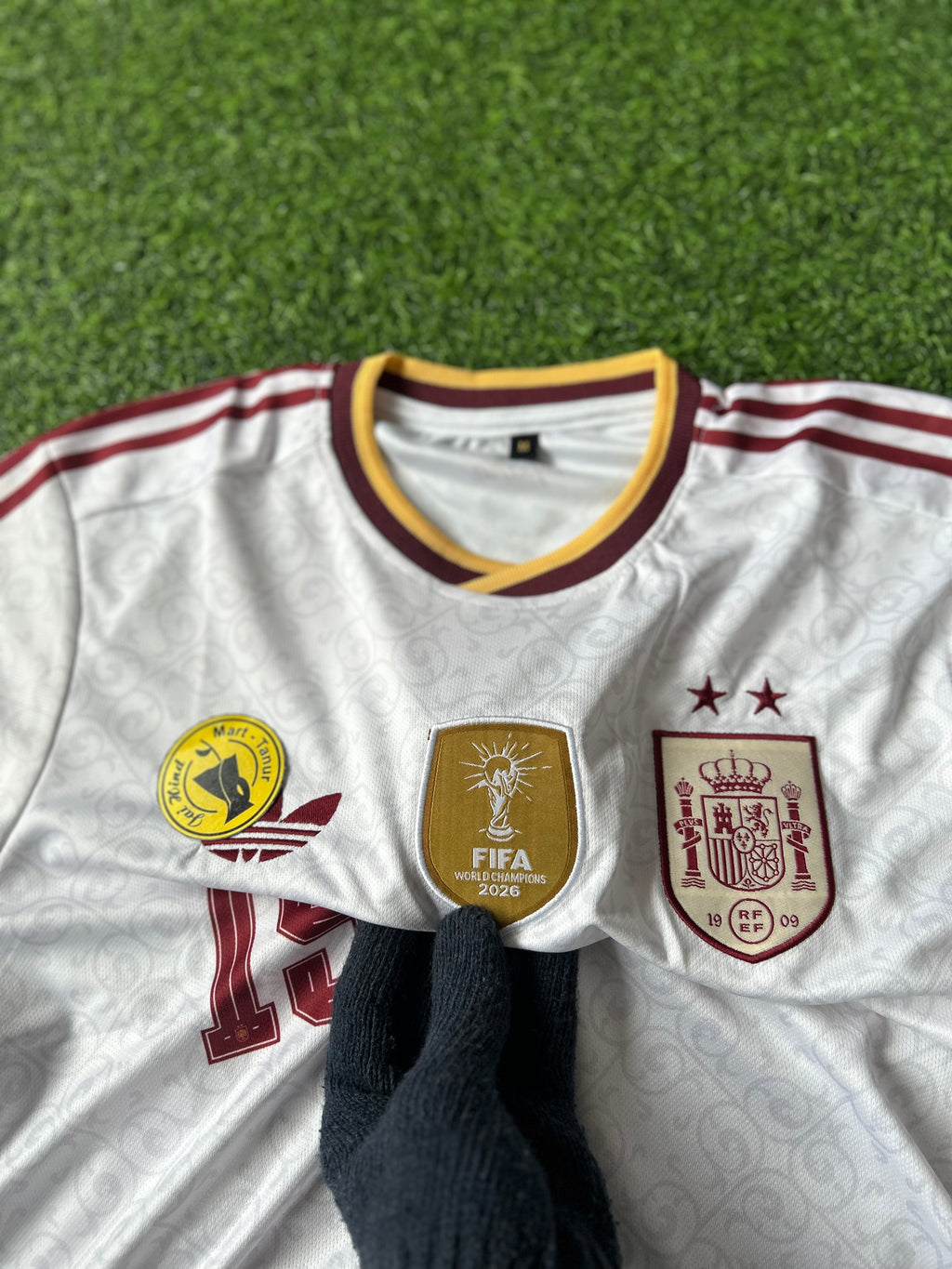 SPAIN 2026 AWAY JERSEY, HALF SLEEVE EMBROIDERY