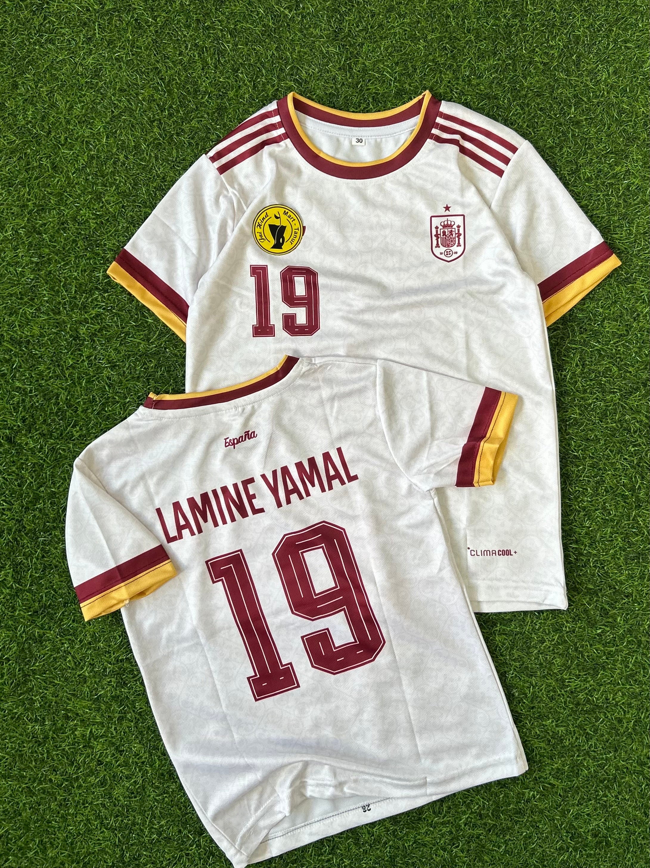 SPAIN 2026 WORLD CUP AWAY KIT, HALF SLEEVE SUBLIMATION (KID SIZE)