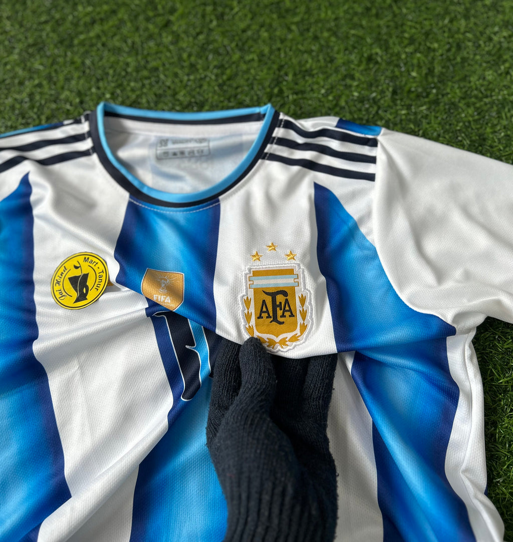 ARGENTINA 2026 WORLD CUP HOME KIT, HALF SLEEVE EMBROIDERY