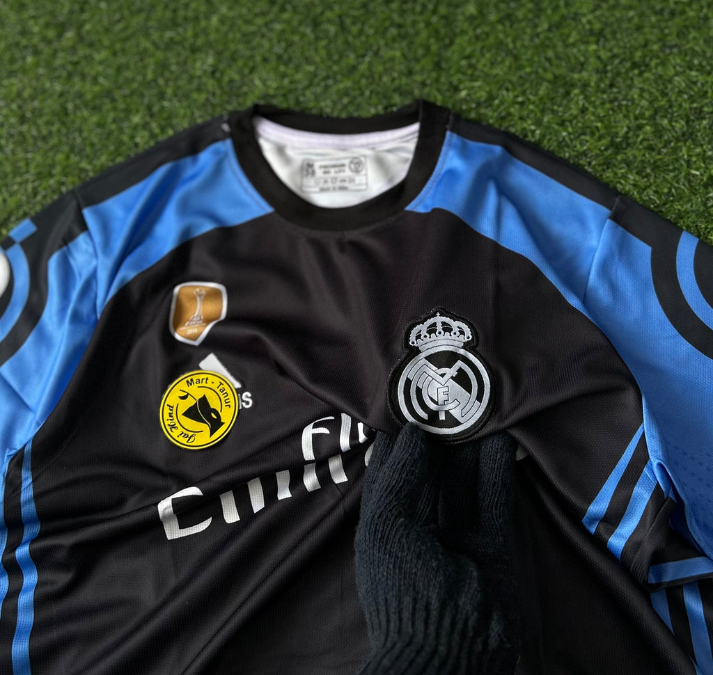 REAL MADRID 2016-17 THIRD KIT, HALF SLEEVE EMBROIDERY