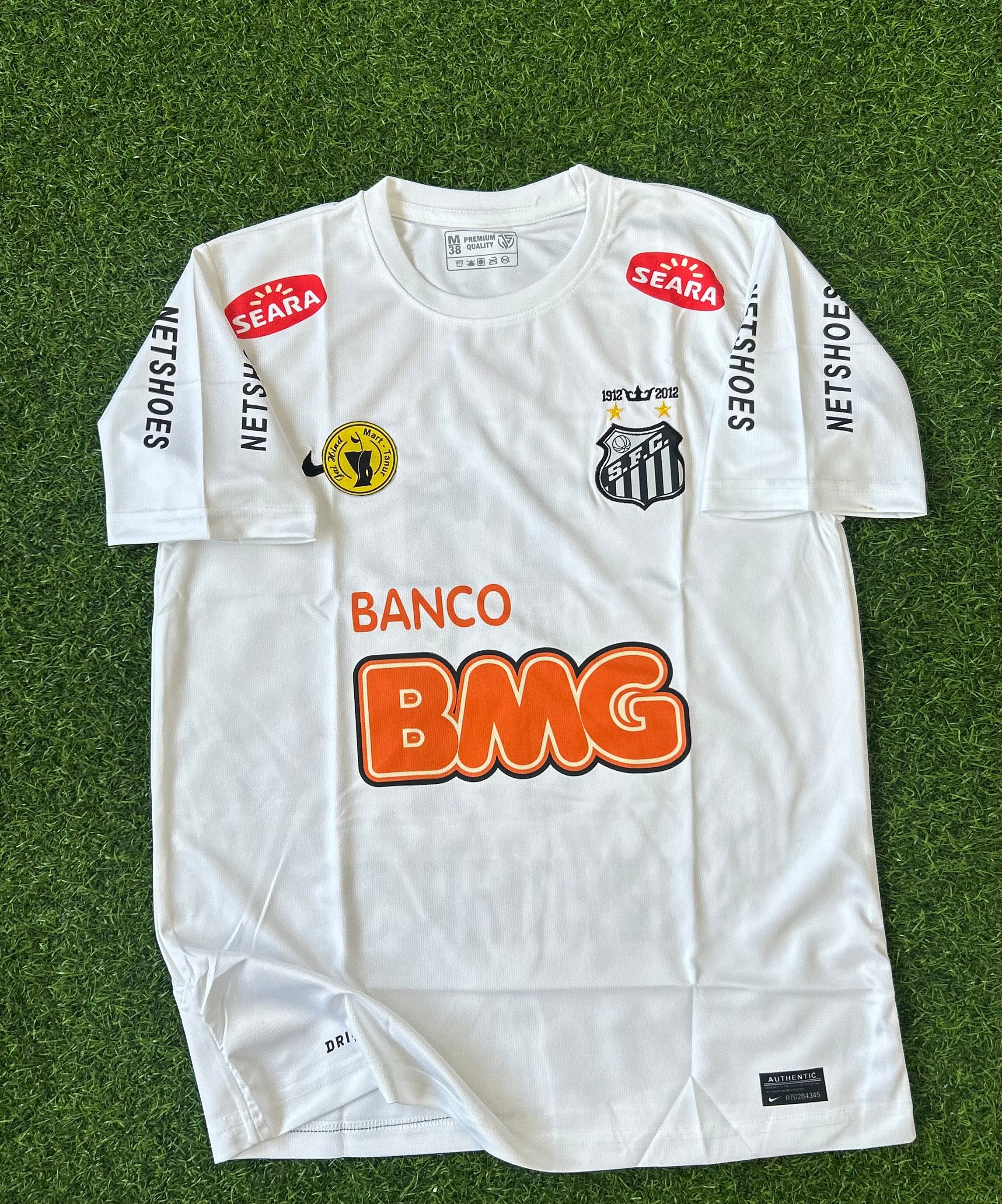 SANTOS 2011-12 HOME KIT, HALF SLEEVE EMBROIDERY