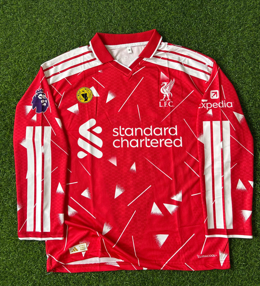 LIVERPOOL 2026-27 SEASON HOME JERSEY, OVERSIZED FULL SLEEVE  POLO
