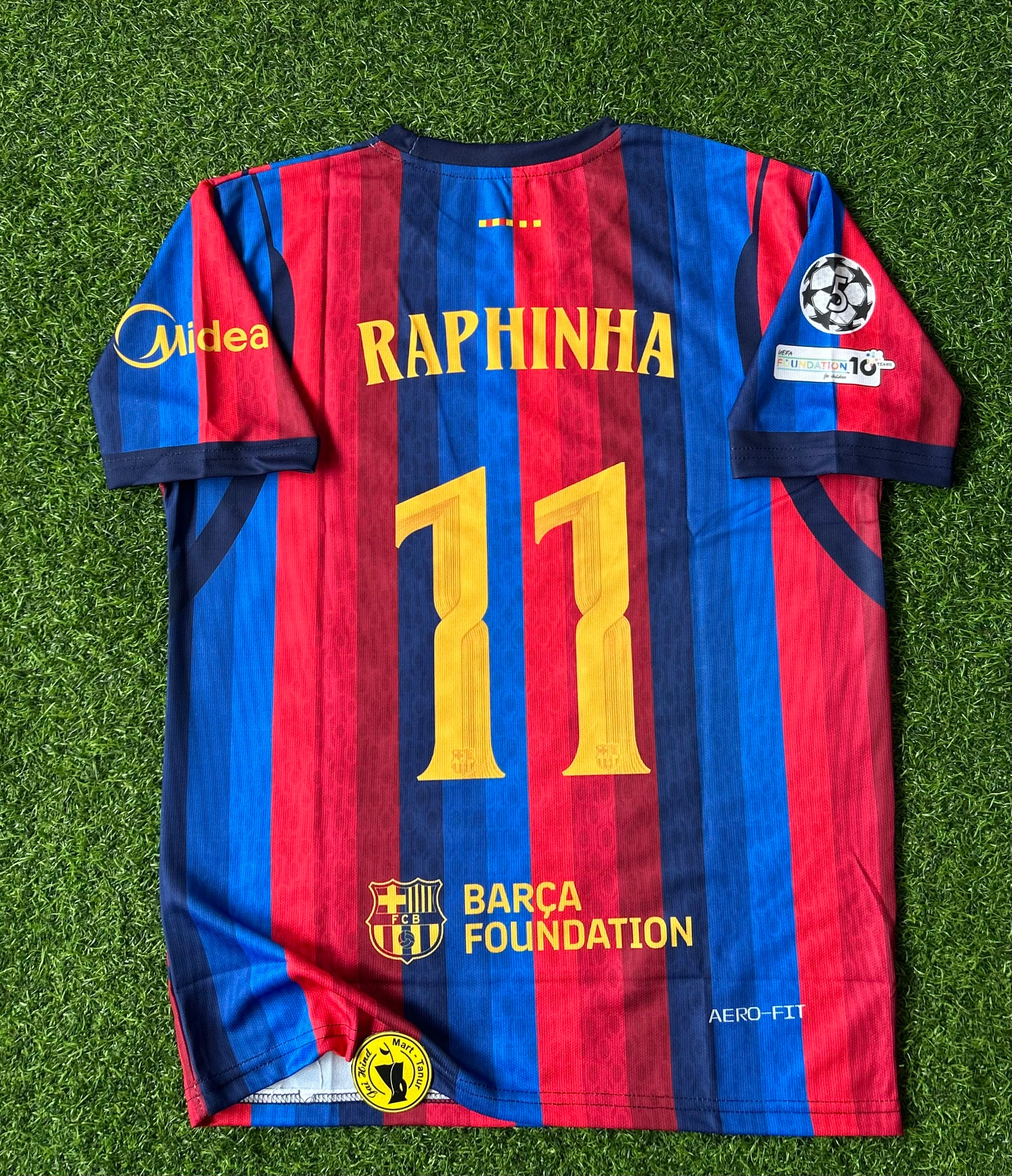 BARCELONA 2026-27 SEASON HOME JERSEY, HALF SLEEVE SUBLIMATION