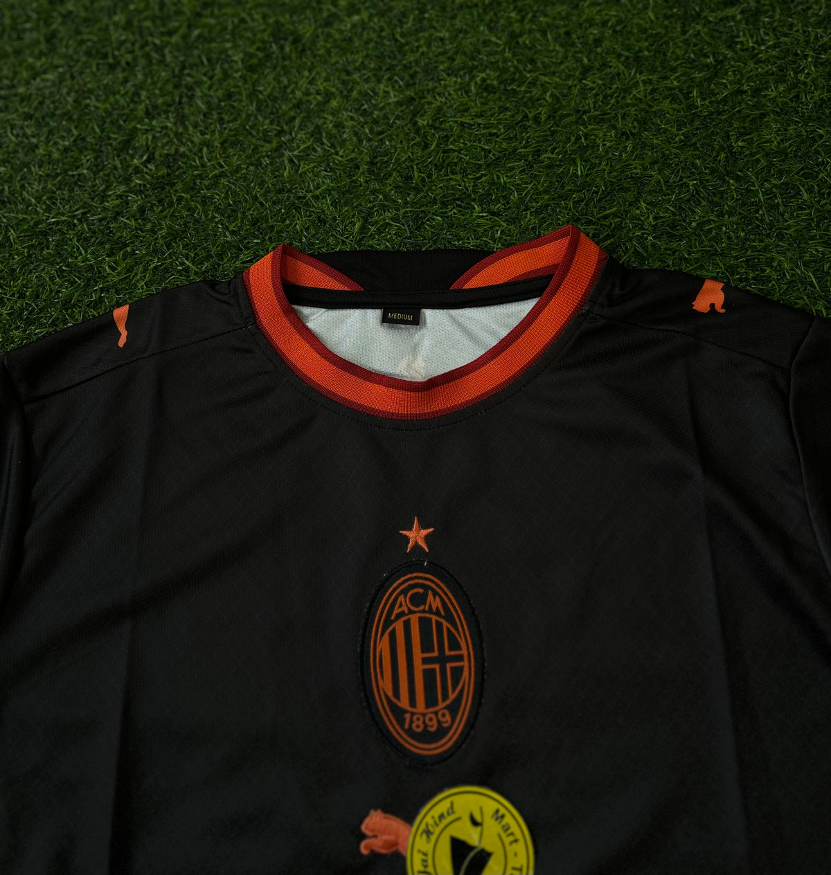 AC MILAN 2026-27 SEASON THIRD JERSEY, HALF SLEEVE EMBROIDERY