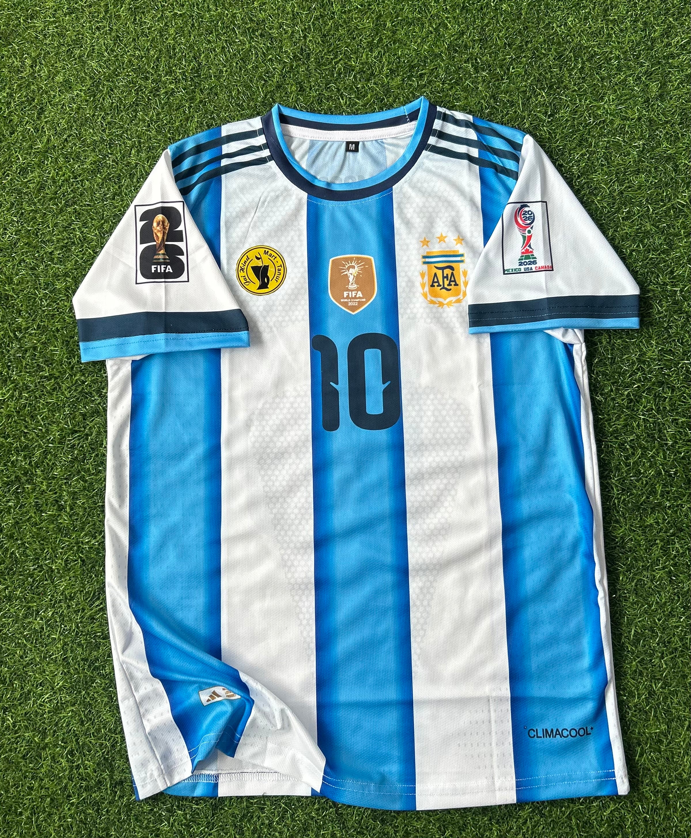 ARGENTINA 2026 WORLD CUP HOME KIT, HALF SLEEVE  SUBLIMATION