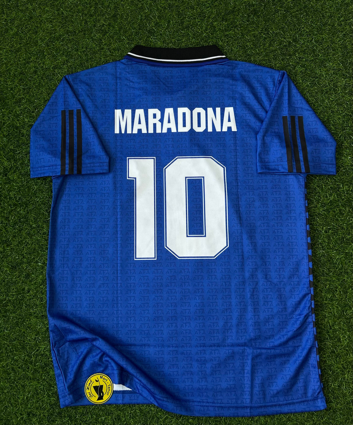 ARGENTINA 1994 AWAY JERSEY, HALF SLEEVE POLO  EMBROIDERY