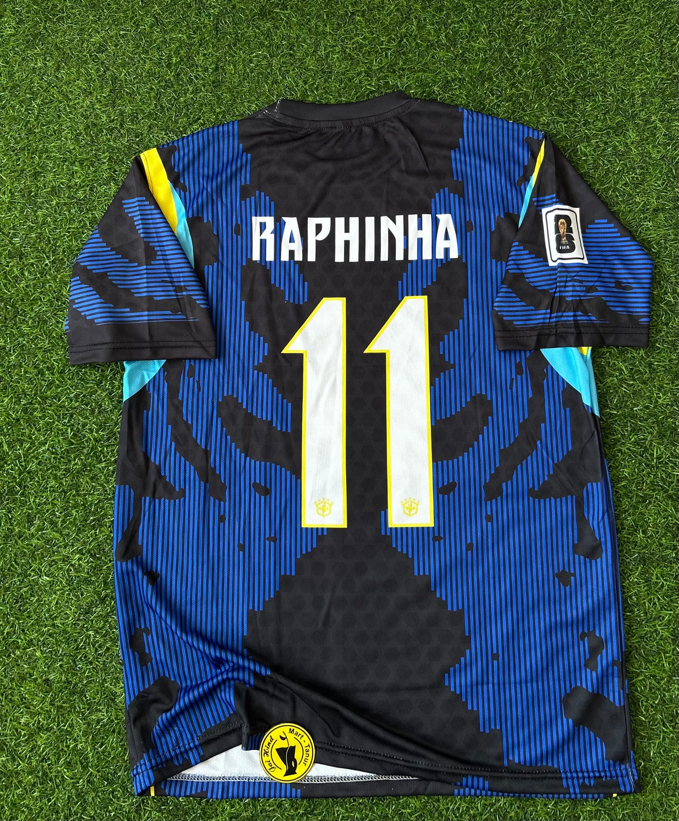 BRAZIL 2026 WORLD CUP AWAY KIT. HALF SLEEVE SUBLIMATION
