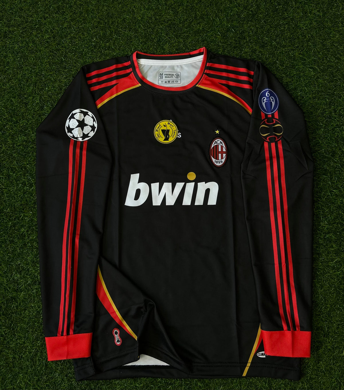 AC MILAN 2006-07 THIRD JERSEY, FULL SLEEVE EMBROIDERY