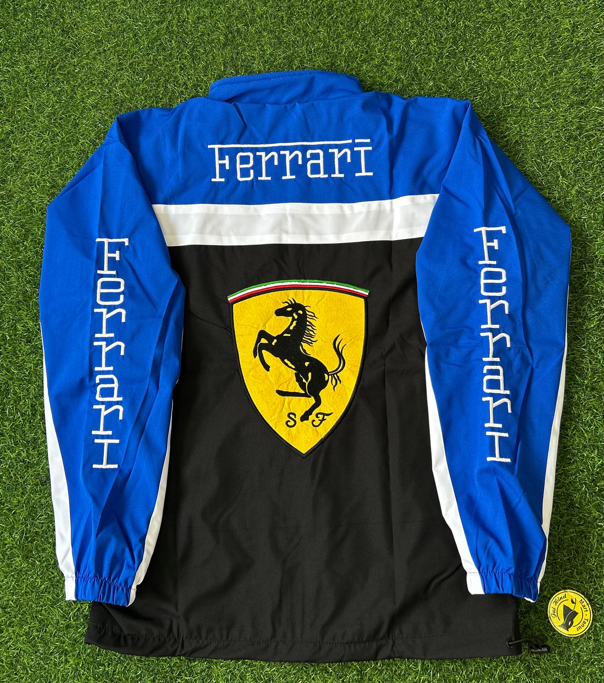 IMPORTED ZIPPER JACKET, FERRARI EDITION, FULL LOGO EMBROIDERY