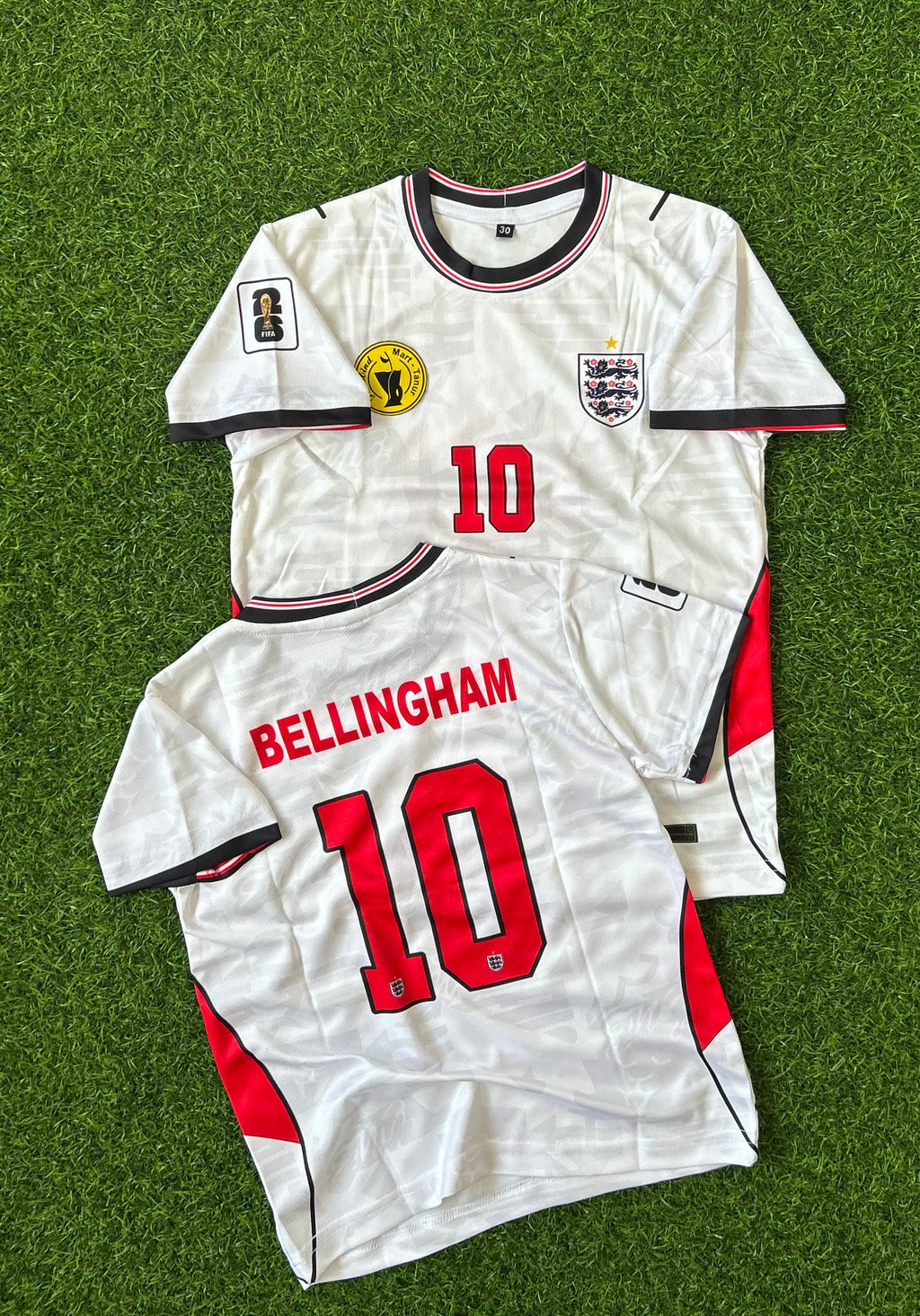 ENGLAND 2026 WORLD CUP HOME KIT, HALF SLEEVE SUBLIMATION (KID SIZE)