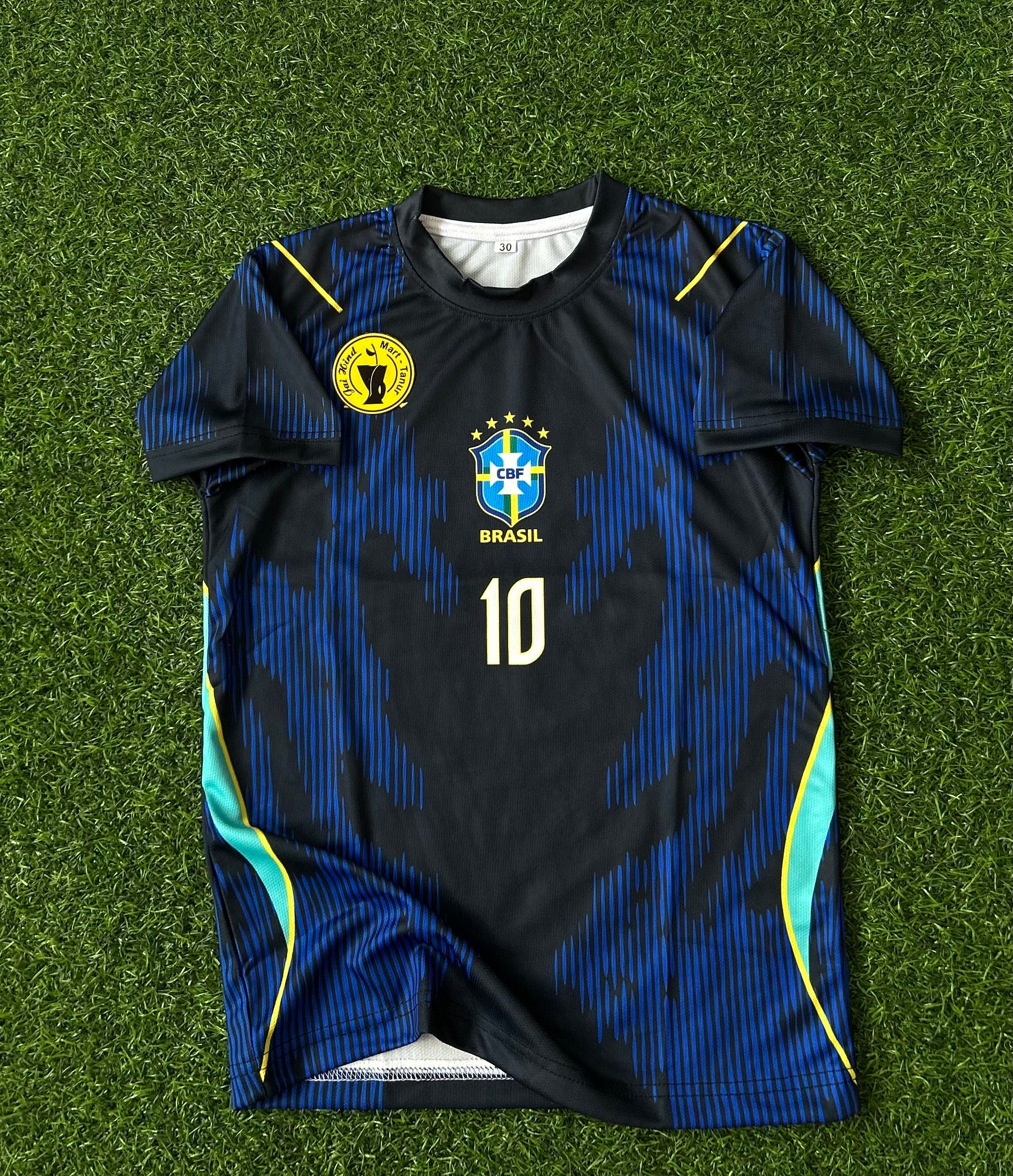 BRAZIL 2026 WORLD CUP AWAY KIT, HALF SLEEVE SUBLIMATION, JERSEY & SHORTS (KID SIZE)