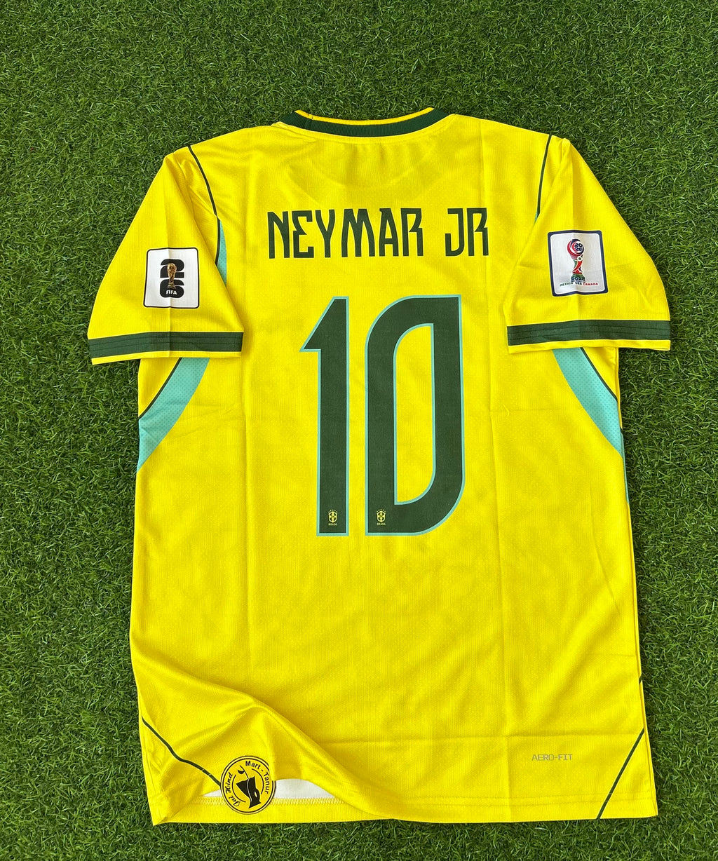 BRAZIL 2026 WORLD CUP HOME KIT, HALF SLEEVE EMBROIDERY