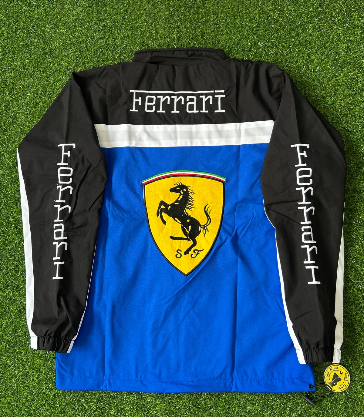 IMPORTED ZIPPER JACKET, FERRARI EDITION, FULL LOGO EMBROIDERY