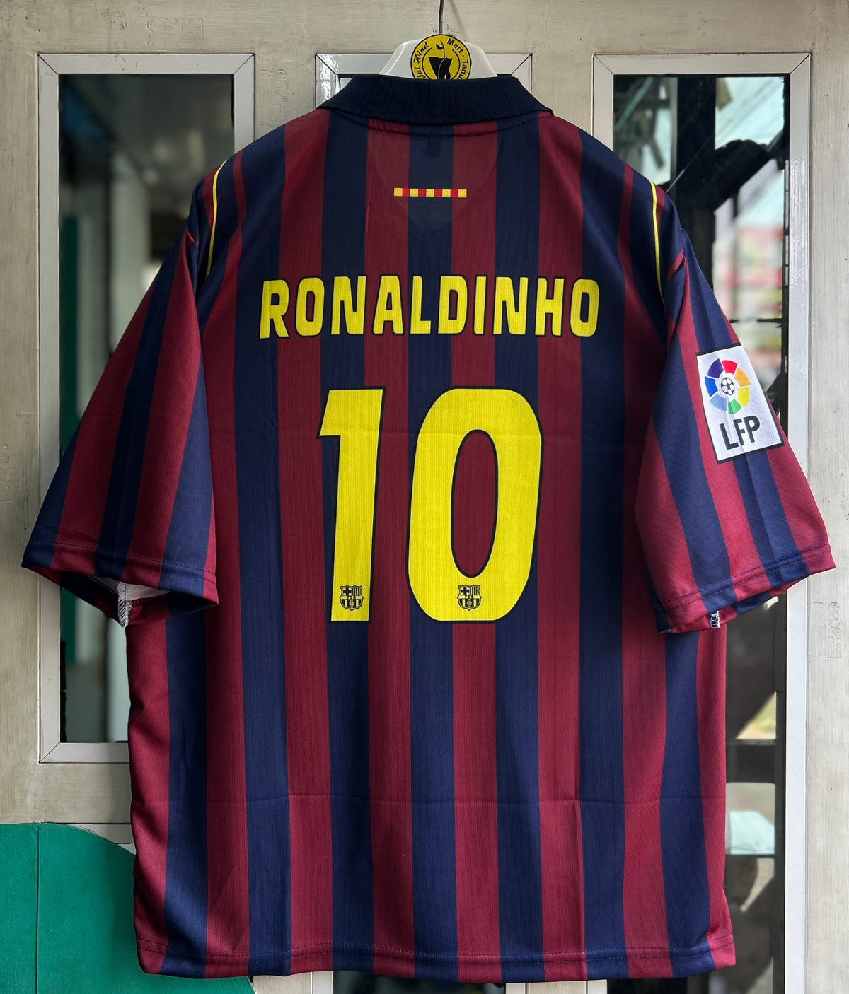 BARCELONA SPECIAL EDITION JERSEY, FIVE SLEEVE  POLO  EMBROIDERY