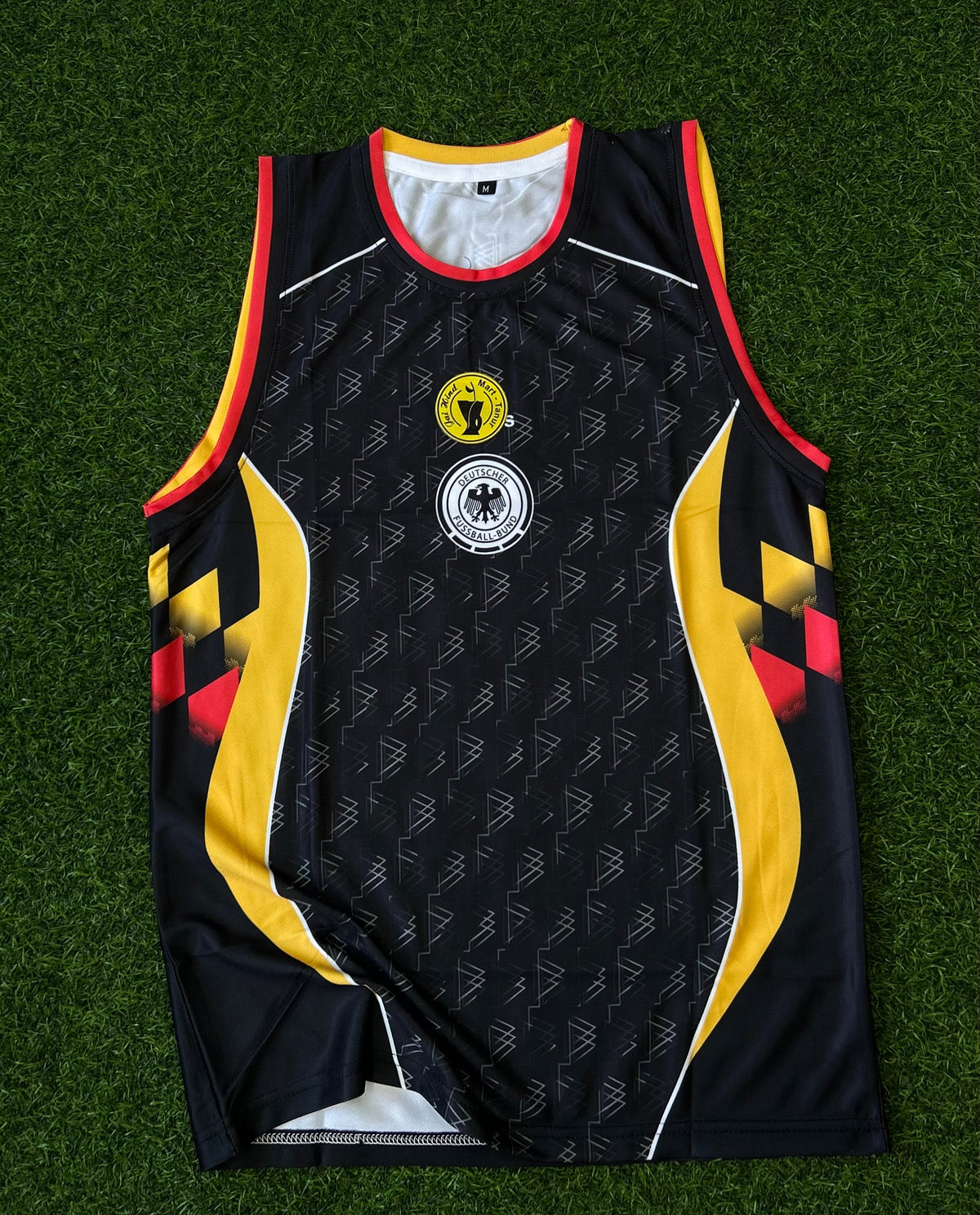 GERMANY BRINGBACK REMIXED JERSEY, SLEEVELESS SUBLIMATION