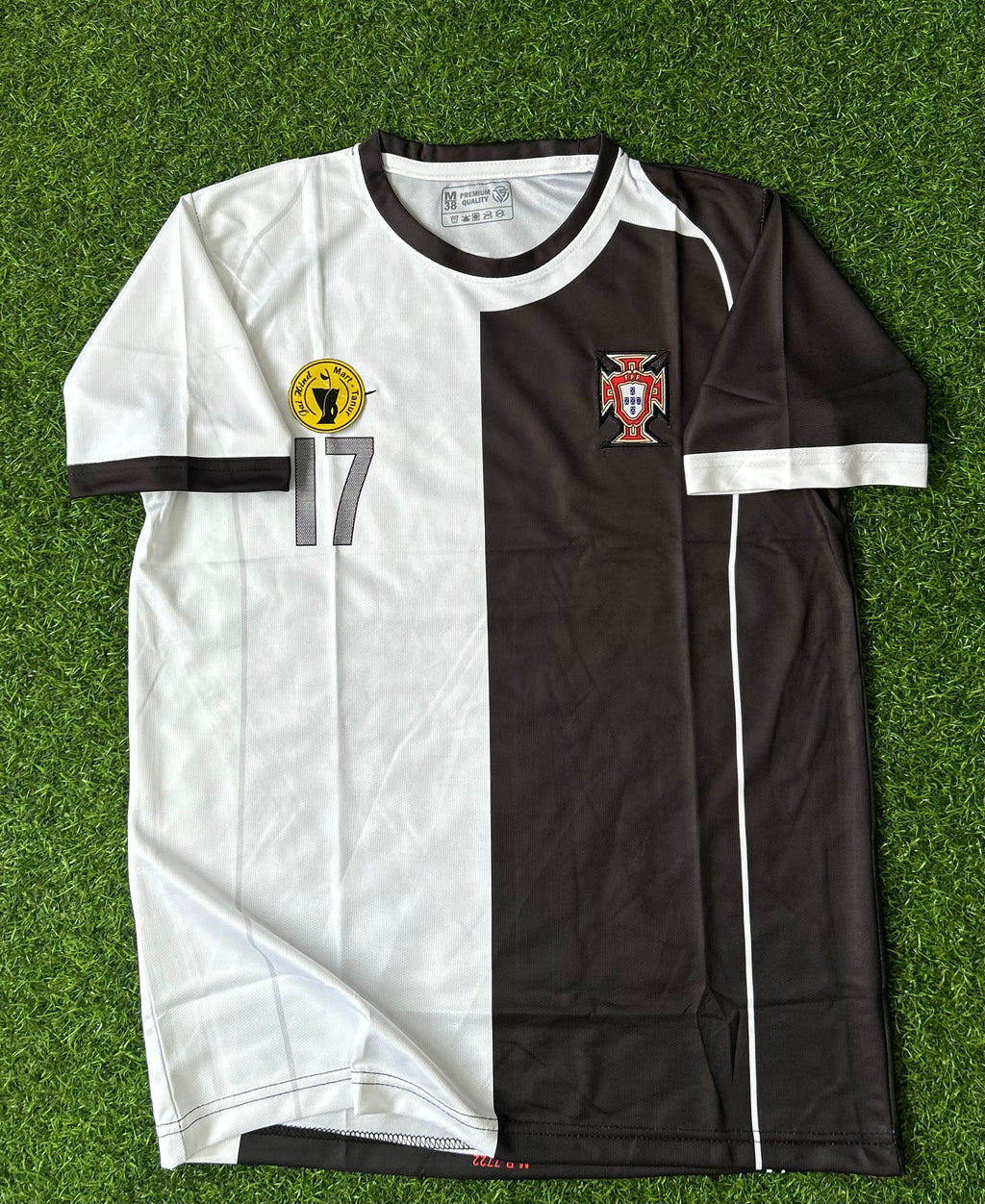 PORTUGAL 2005 “STAND UP SPEAK UP” ANTI-RACISM SPECIAL EDITION JERSEY, HALF SLEEVE EMBROIDERY