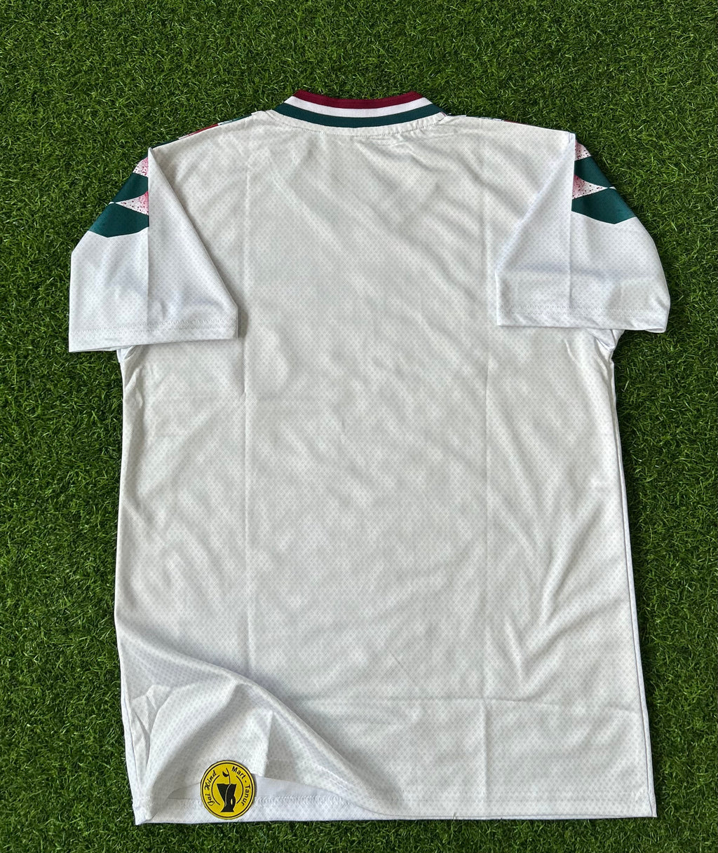 REAL MADRID STADIUM JERSEY WHITE, HALF SLEEVE EMBROIDERY