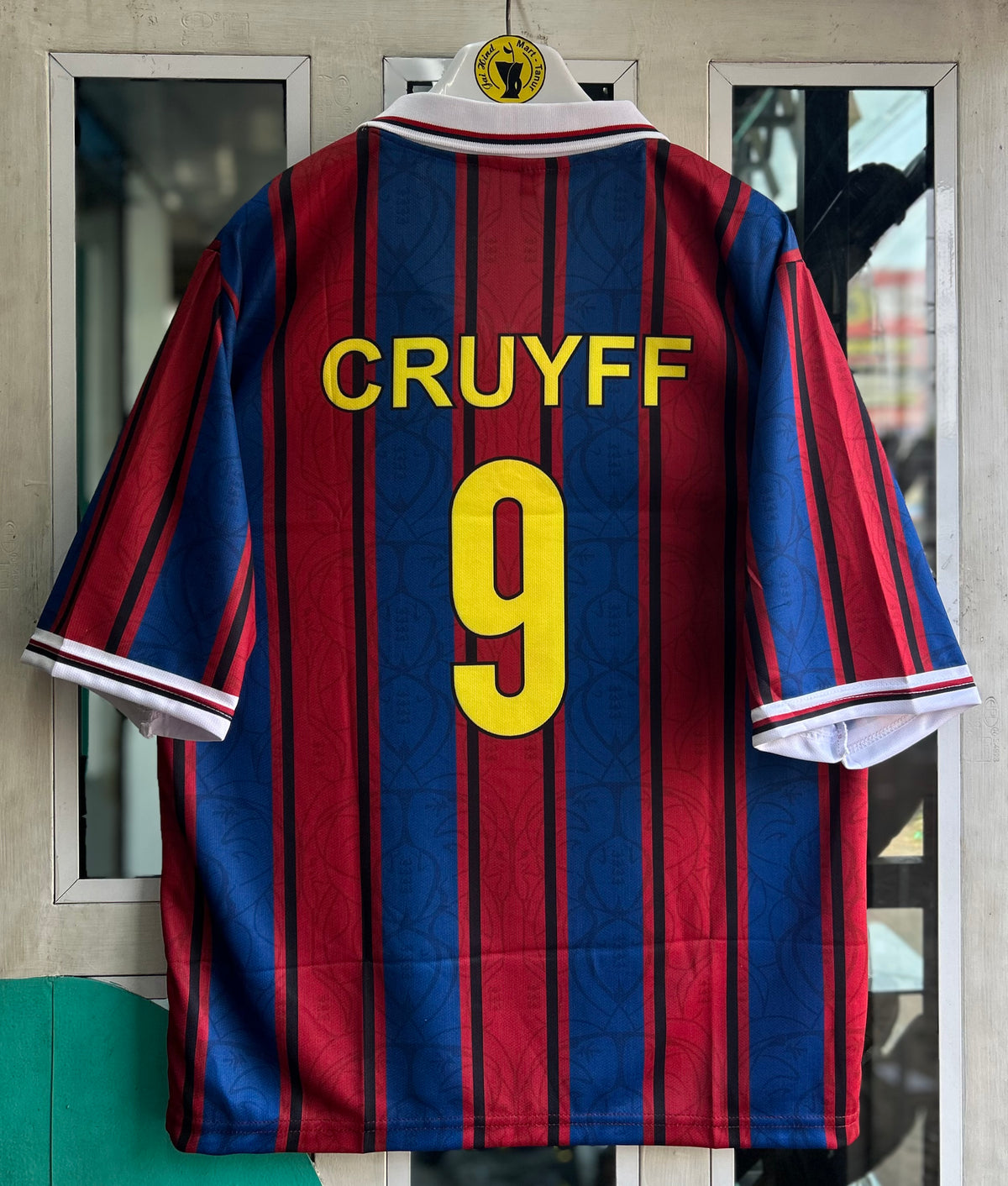 BARCELONA 125TH ANNIVERSARY JERSEY, FIVE SLEEVE POLO  EMBROIDERY