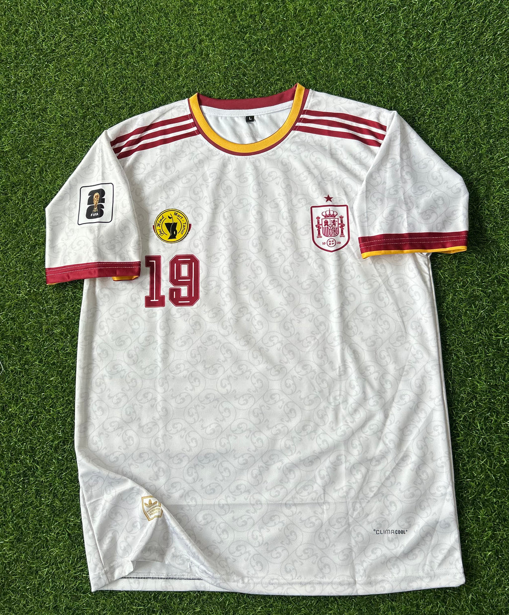SPAIN 2026 WORLD CUP AWAY KIT, HALF SLEEVE  SUBLIMATION