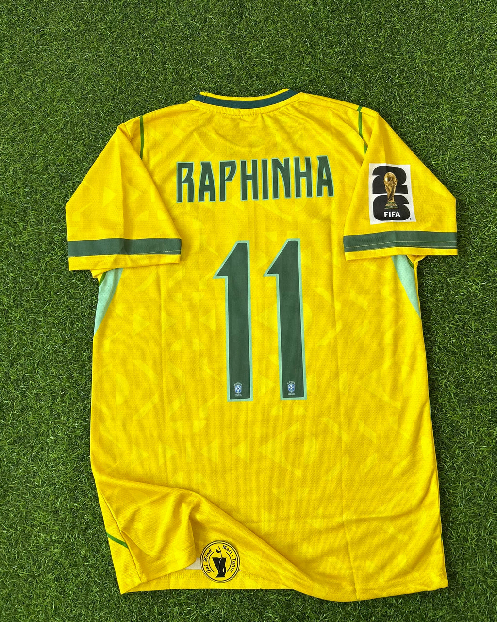 BRAZIL 2026 WORLD CUP HOME KIT, HALF SLEEVE EMBROIDERY