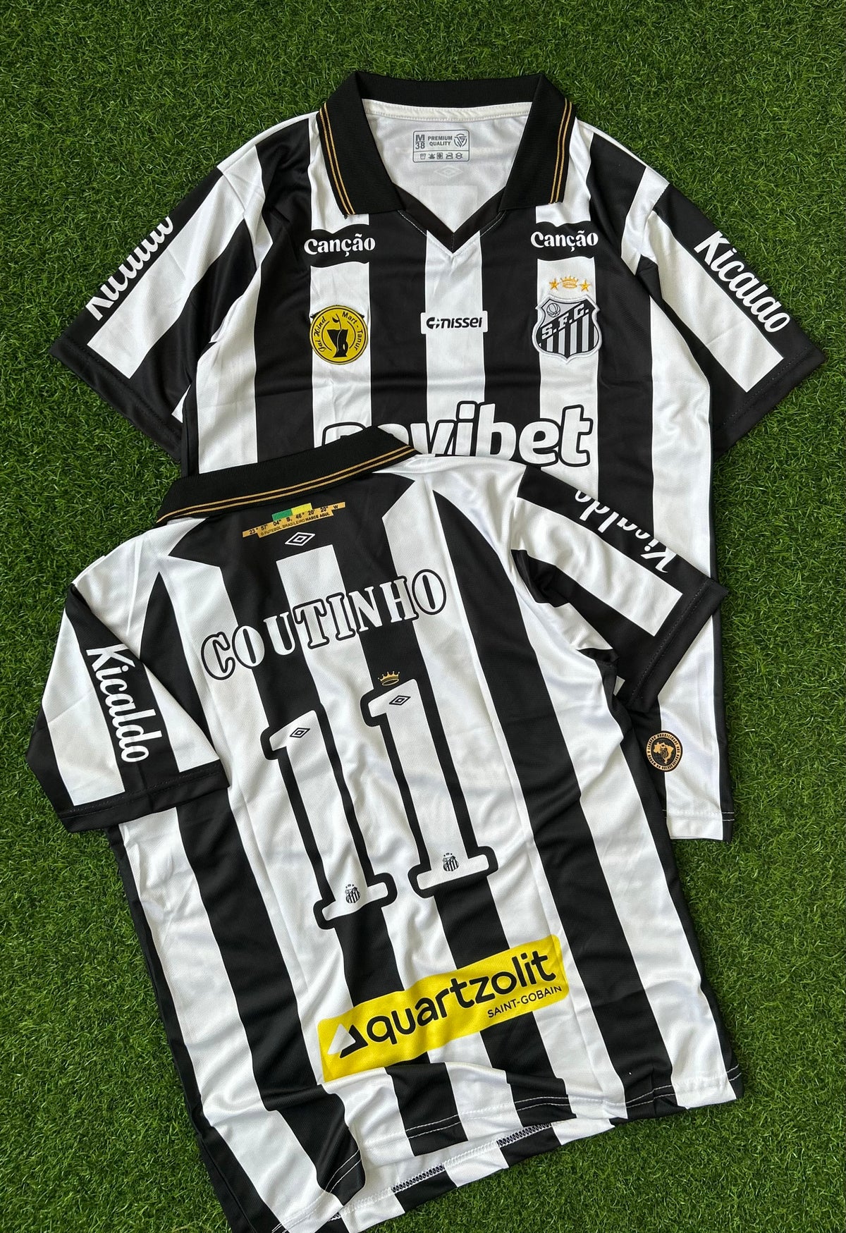 SANTOS 2026-27 SEASON AWAY JERSEY, HALF SLEEVE  POLO EMBROIDERY