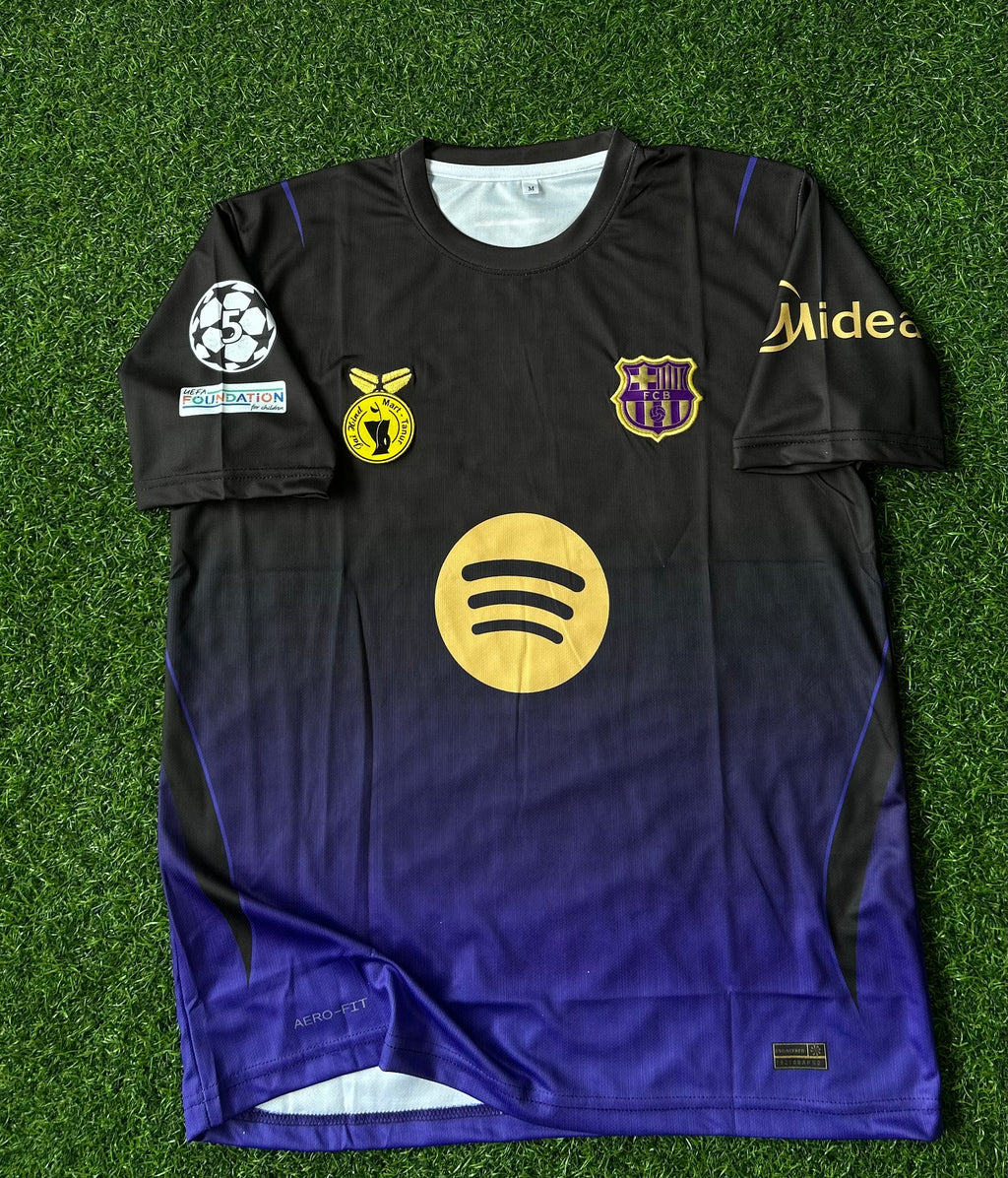 BARCELONA 2026-27 SEASON AWAY JERSEY, HALF SLEEVE EMBROIDERY