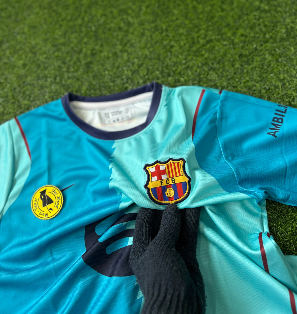 BARCELONA 2026-27 SEASON THIRD JERSEY, HALF SLEEVE EMBROIDERY