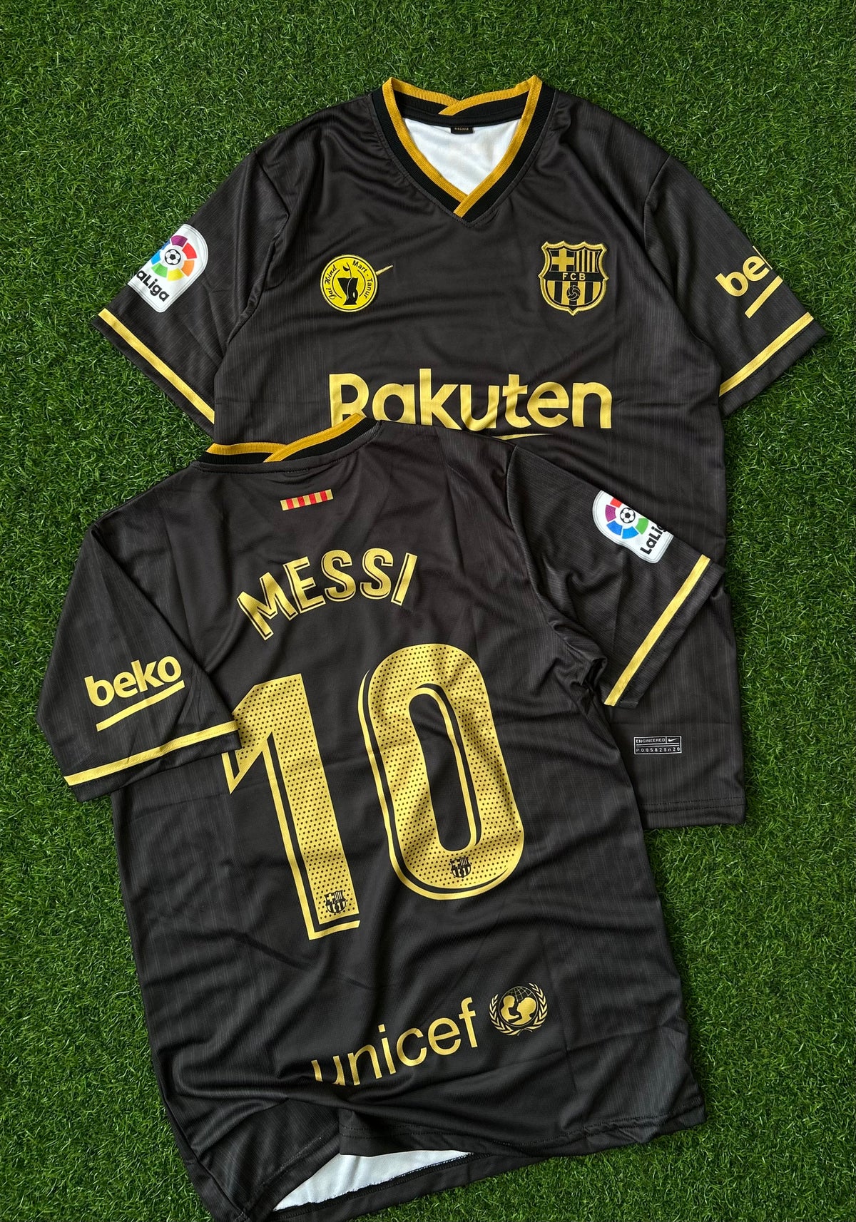 BARCELONA 2020-21 AWAY JERSEY, HALF SLEEVE EMBROIDERY