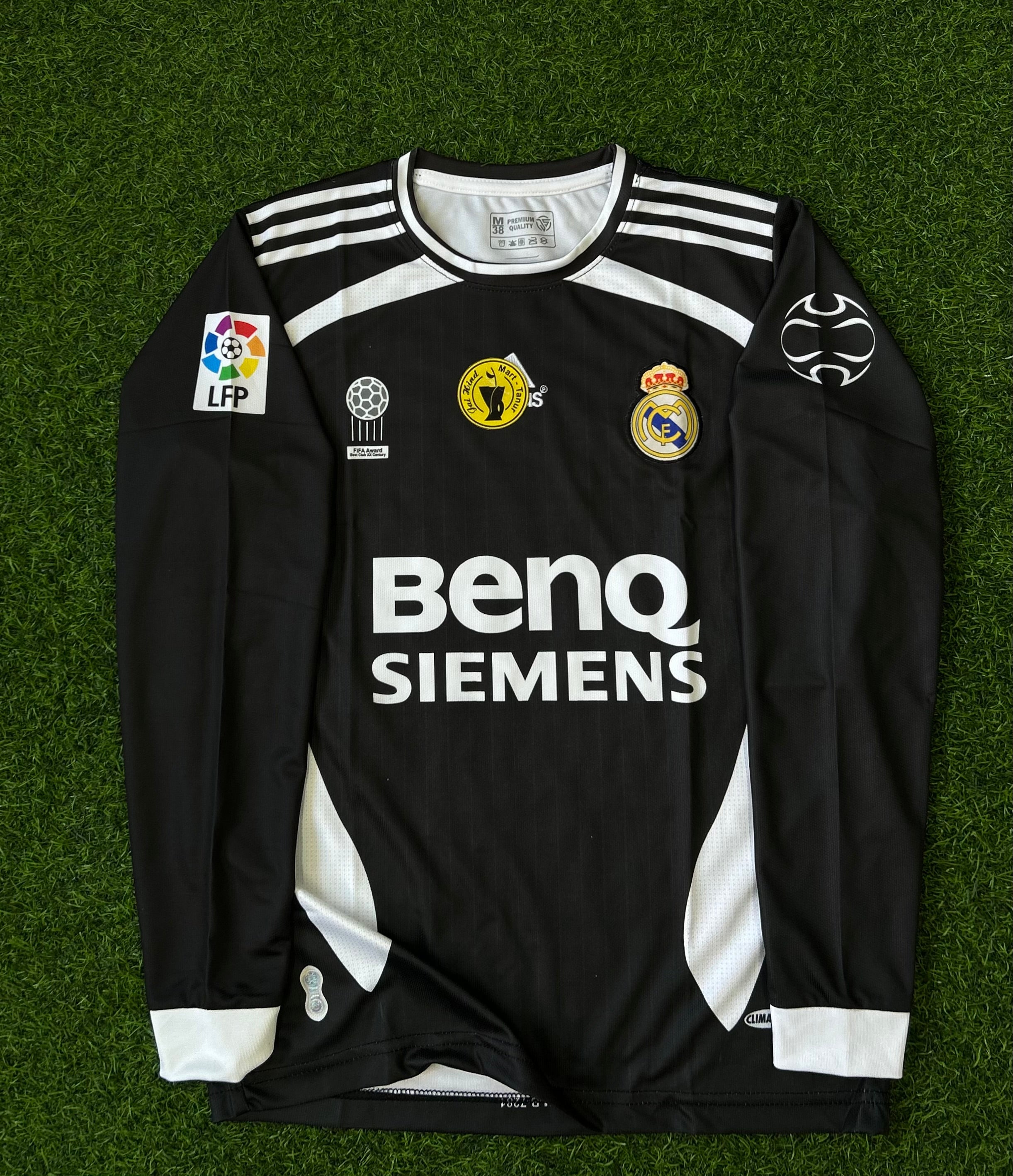 REAL MADRID 2006-07 AWAY JERSEY, FULL SLEEVE EMBROIDERY – JAIHIND