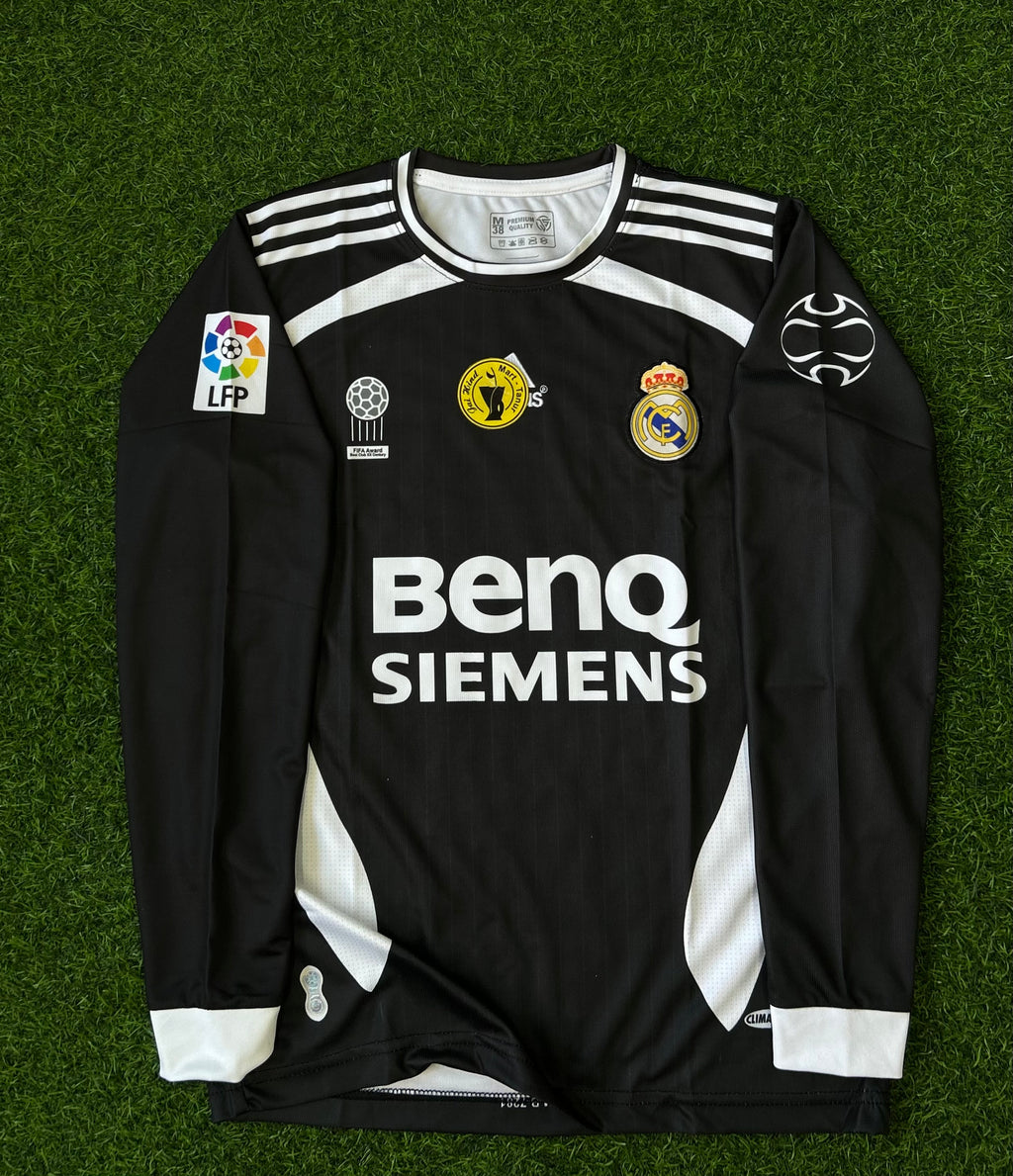 REAL MADRID 2006-07 AWAY JERSEY, FULL SLEEVE EMBROIDERY