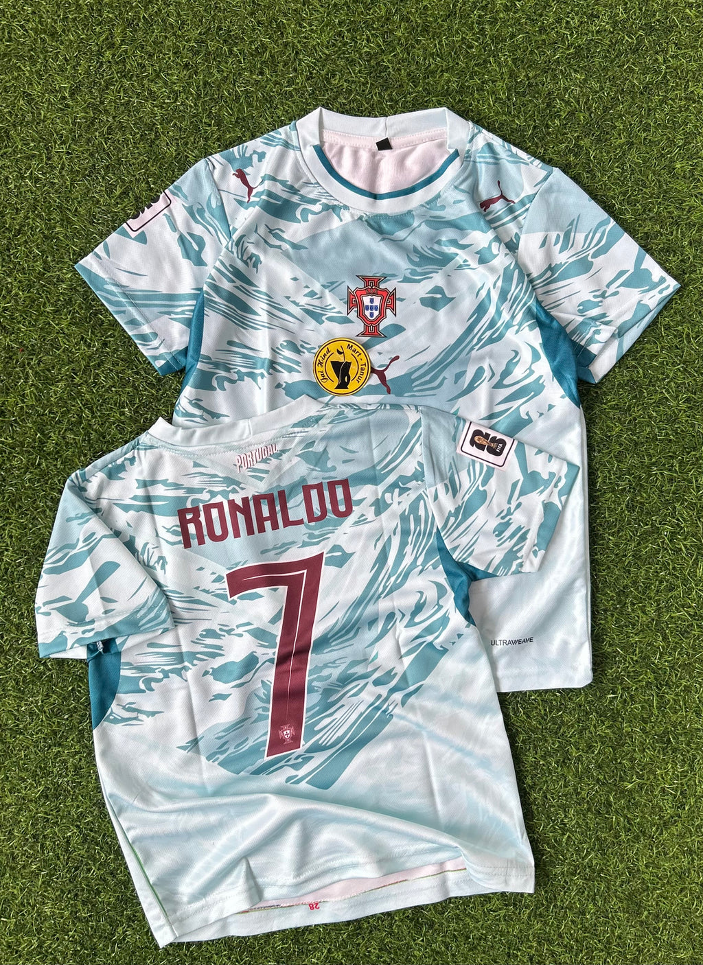 PORTUGAL 2026 WORLD CUP AWAY KIT, HALF SLEEVE SUBLIMATION (KID SIZE)