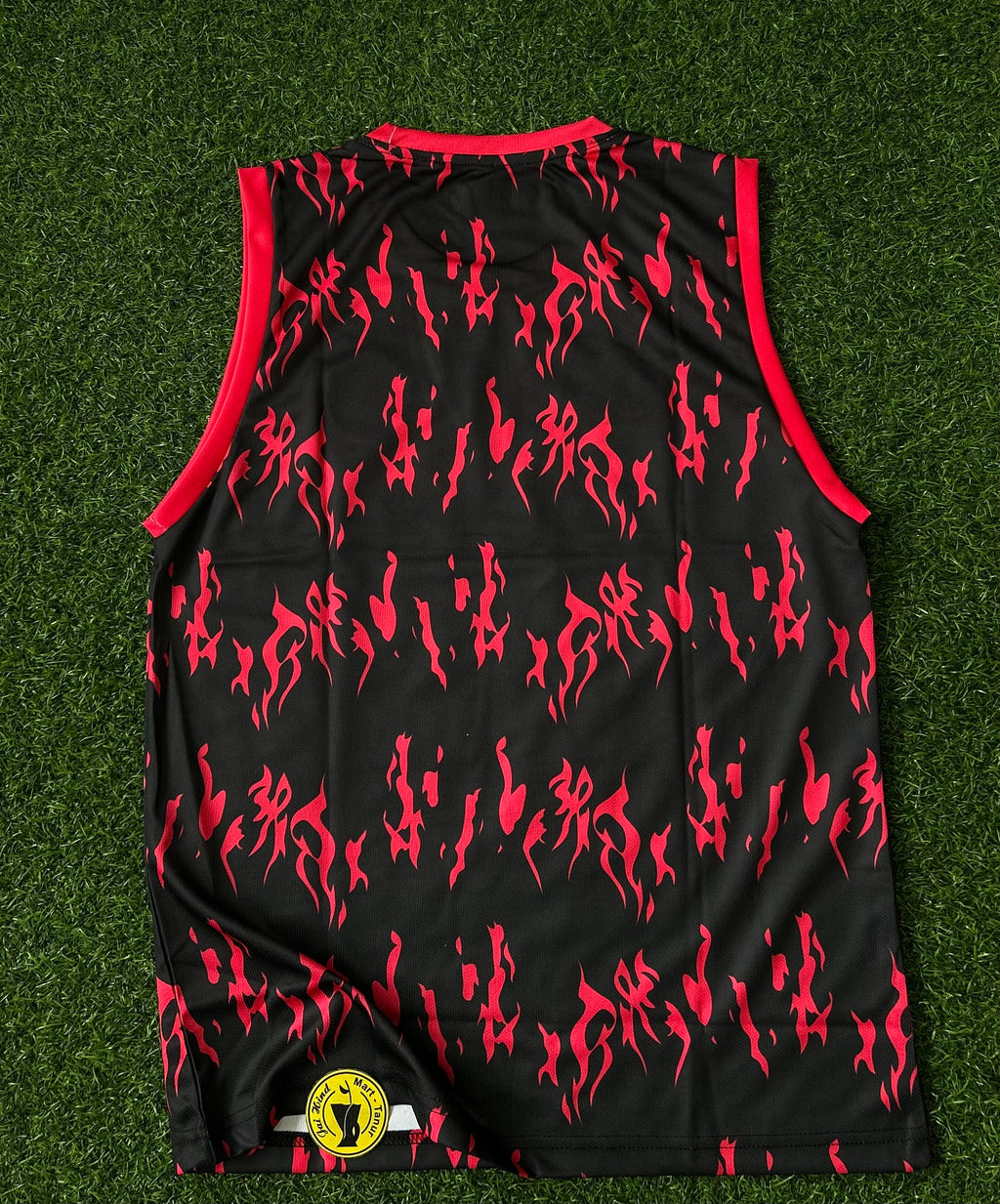 MAN UNITED TRAINING JERSEY, SLEEVELESS EMBROIDERY