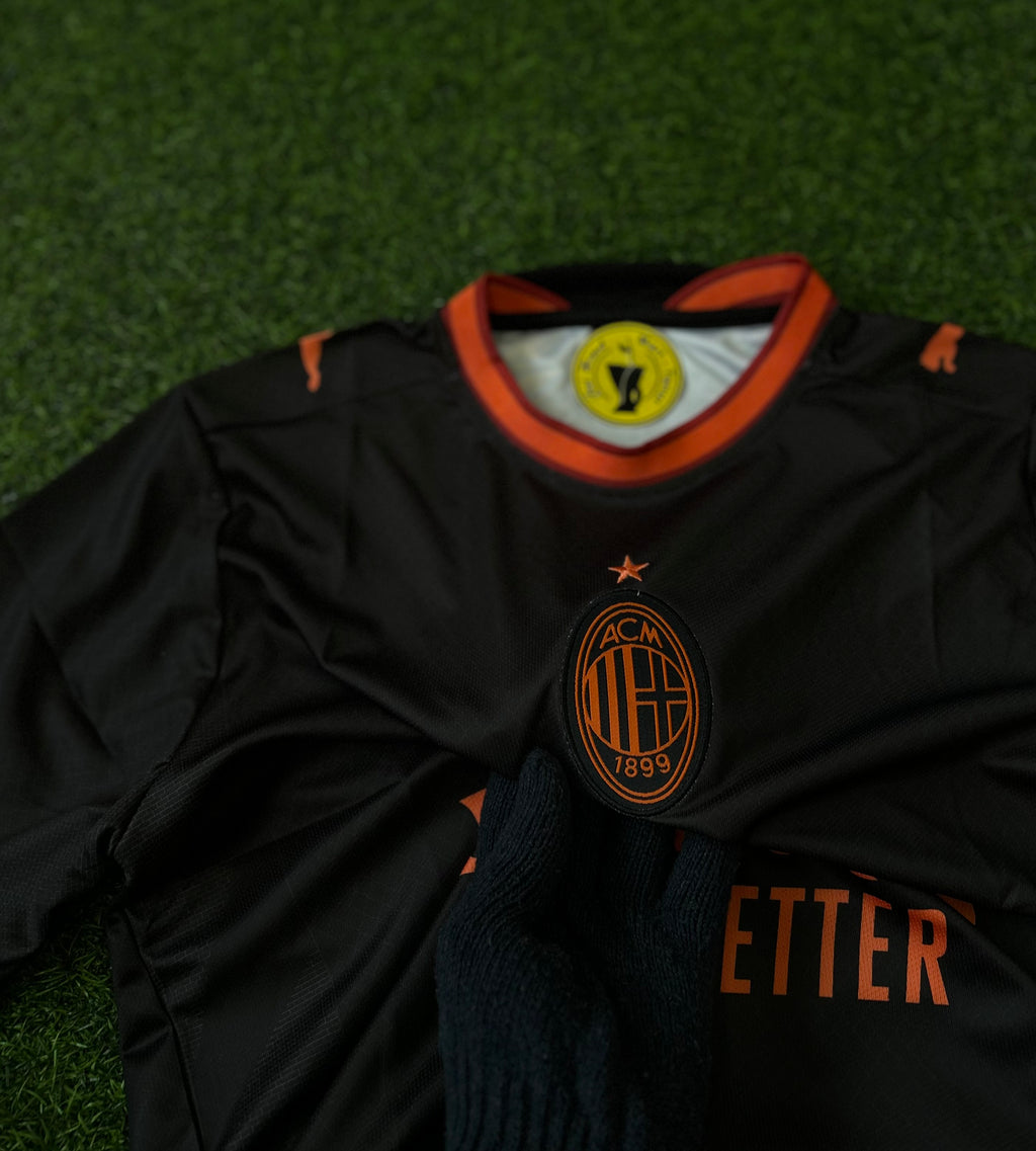 AC MILAN 2026-27 SEASON THIRD JERSEY, HALF SLEEVE EMBROIDERY