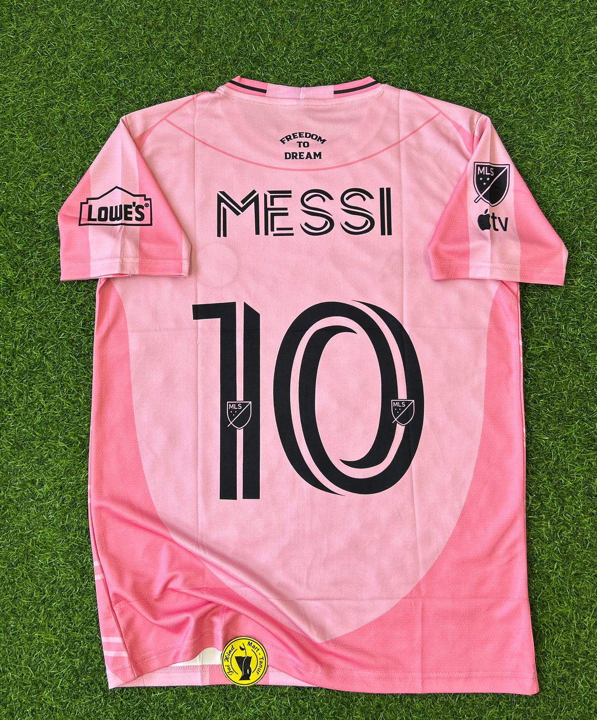 INTER MIAMI 2026-27 SEASON HOME JERSEY, HALF SLEEVE EMBROIDERY