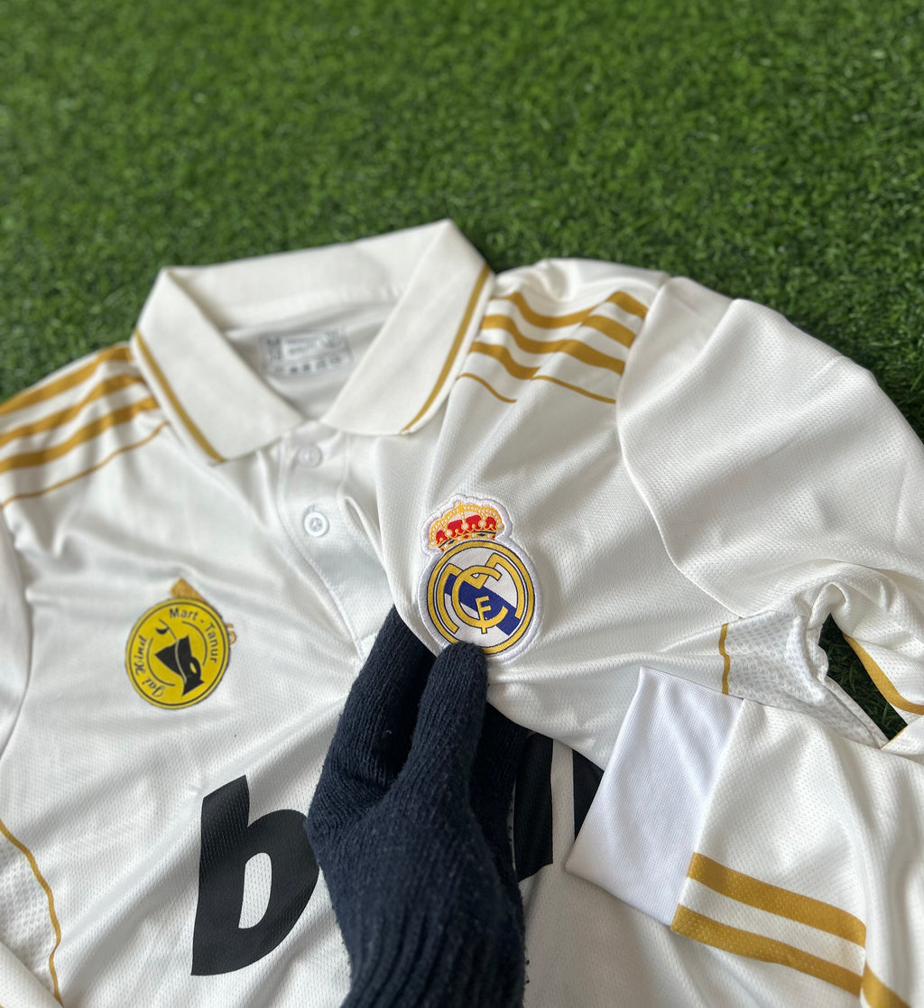 REAL MADRID 2011-12 HOME JERSEY, FULL SLEEVE POLO EMBROIDERY