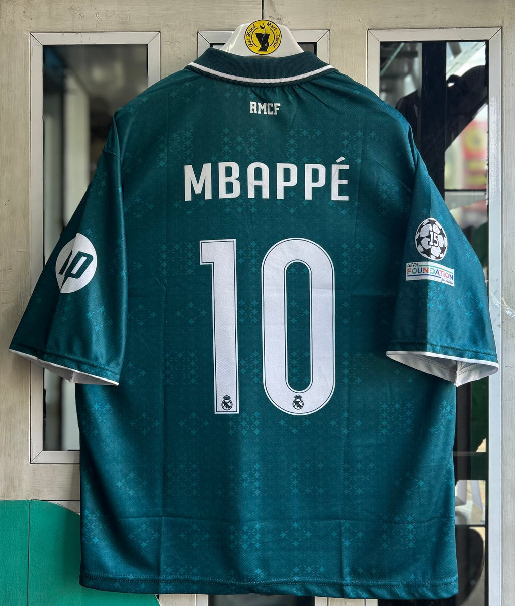 REAL MADRID 2026-27 SEASON AWAY JERSEY, FIVE SLEEVE  POLO SUBLIMATION