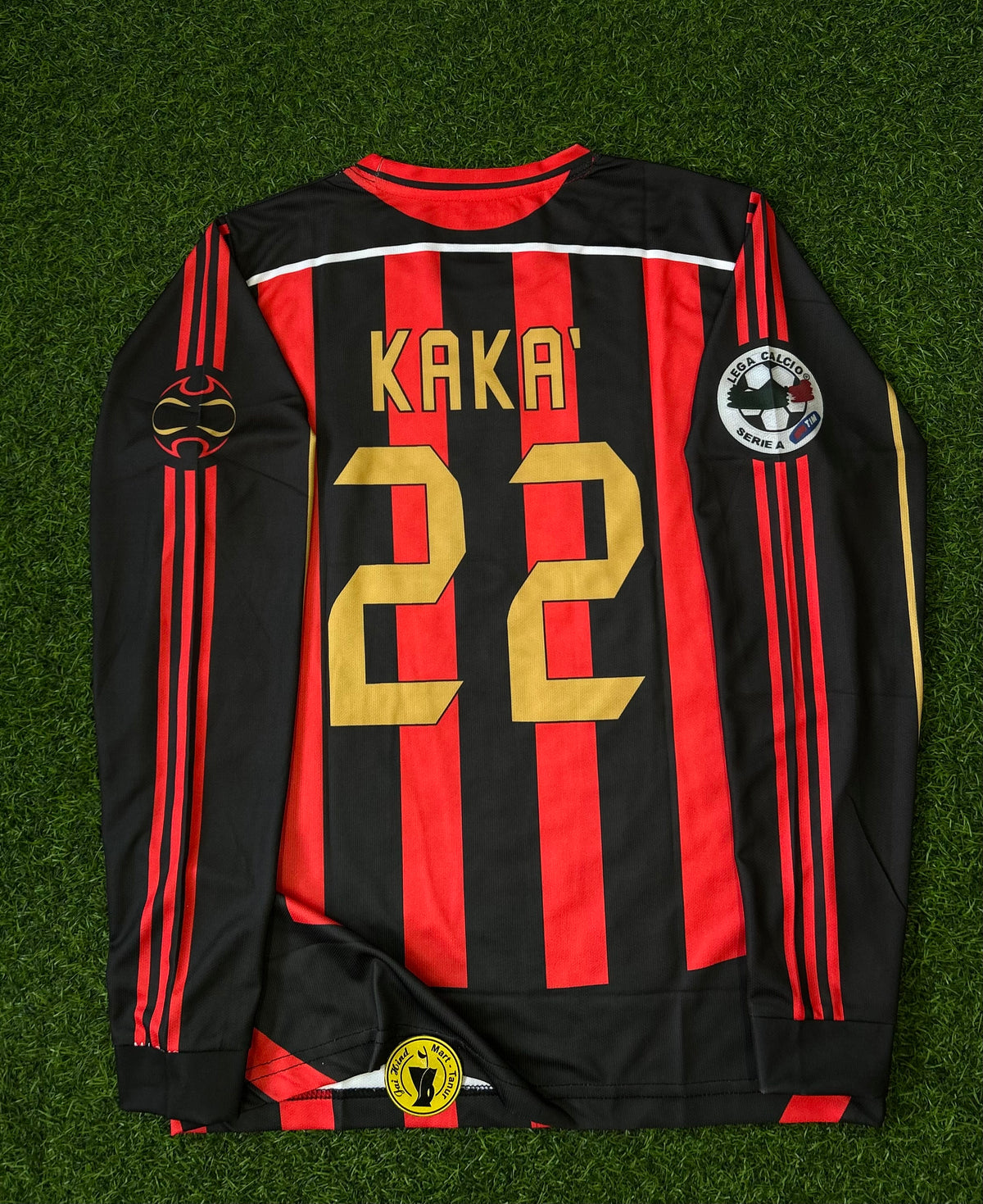 AC MILAN 2006-07 HOME JERSEY, FULL SLEEVE EMBROIDERY