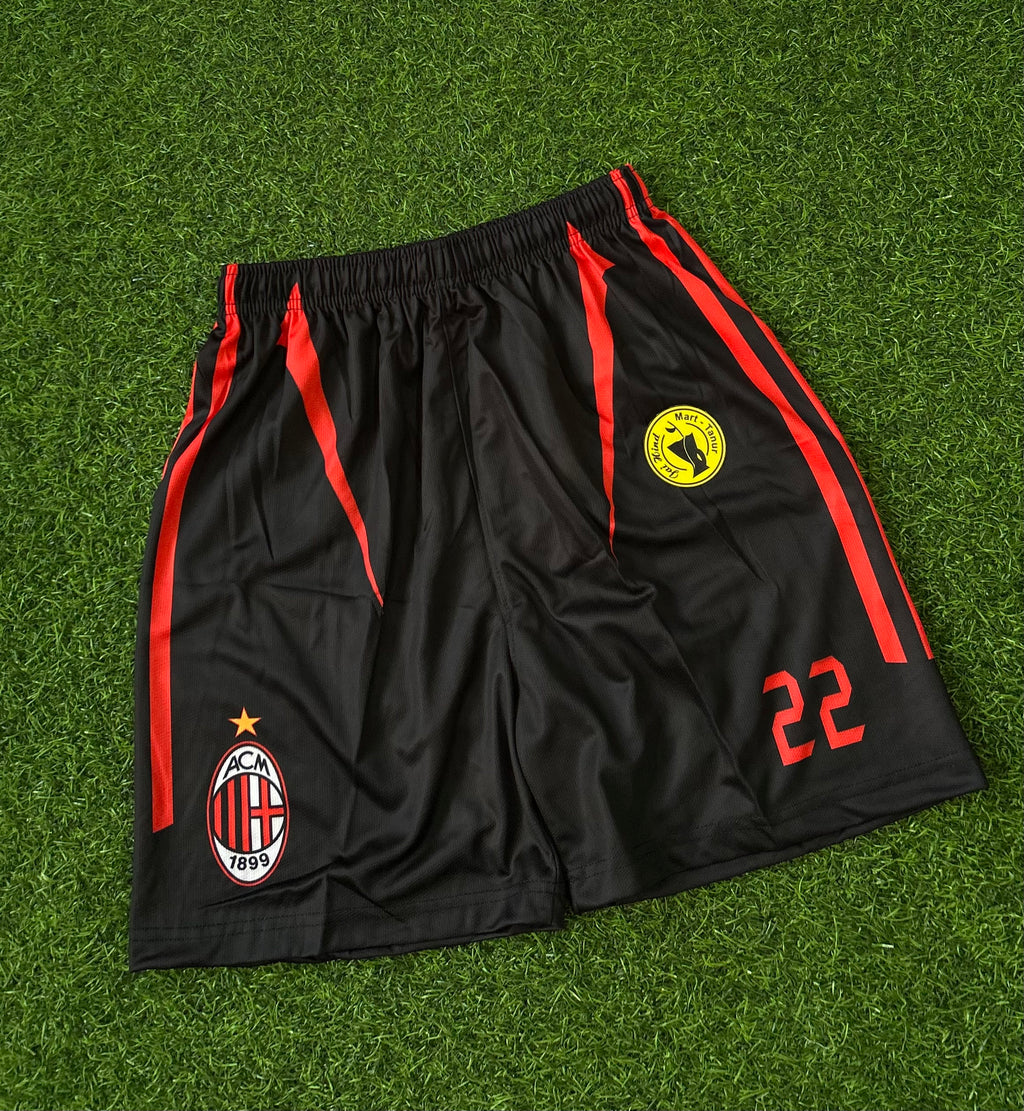 AC MILAN 2006-07 AWAY KIT, FULL SLEEVE SUBLIMATION (JERSEY & SHORTS)
