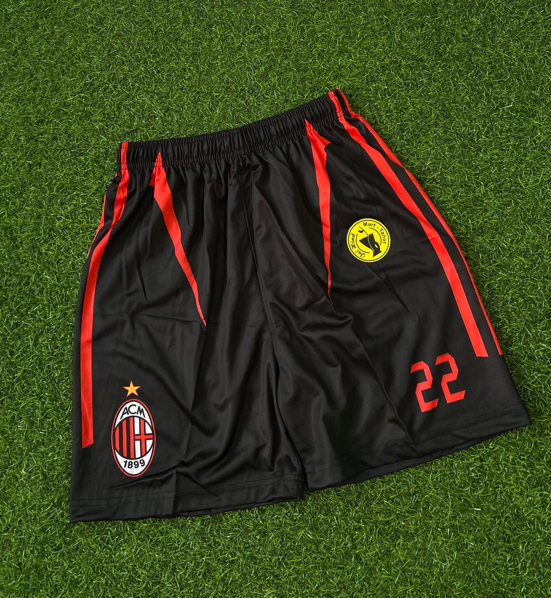 AC MILAN 2006-07 AWAY KIT, FULL SLEEVE SUBLIMATION (JERSEY & SHORTS)