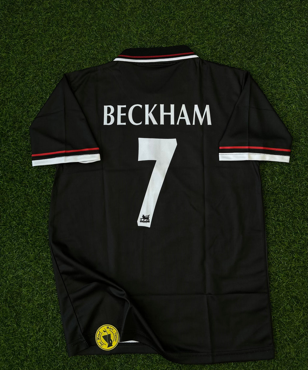 MAN UNITED 1998-99 THIRD JERSEY, HALF SLEEVE POLO EMBROIDERY
