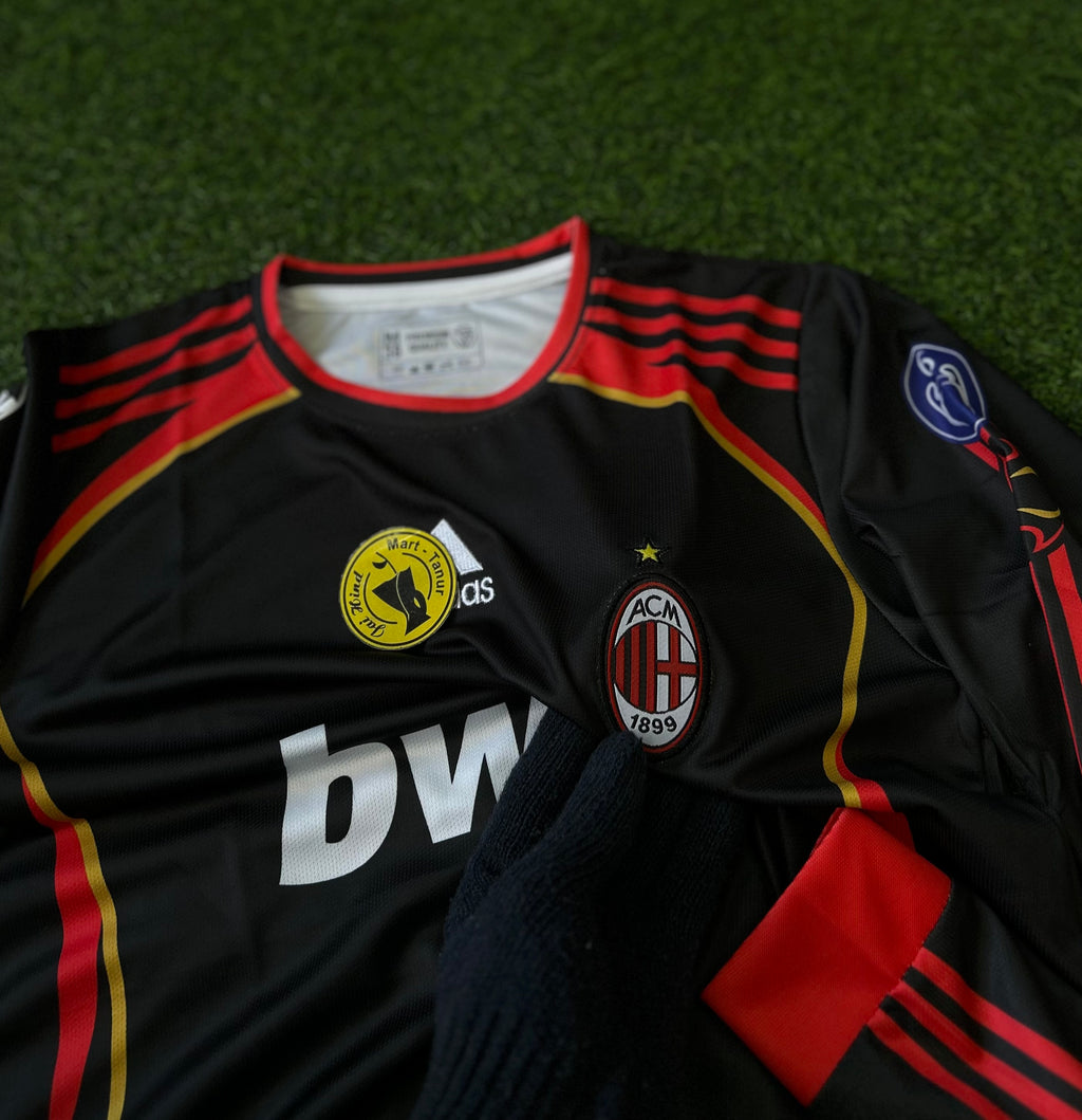 AC MILAN 2006-07 THIRD JERSEY, FULL SLEEVE EMBROIDERY