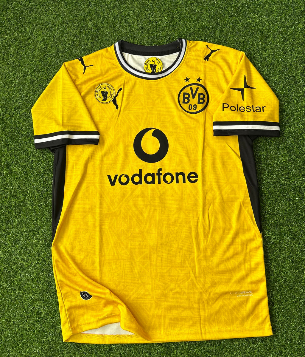 DORTMUND 2026-27 SEASON HOME JERSEY, HALF SLEEVE EMBROIDERY