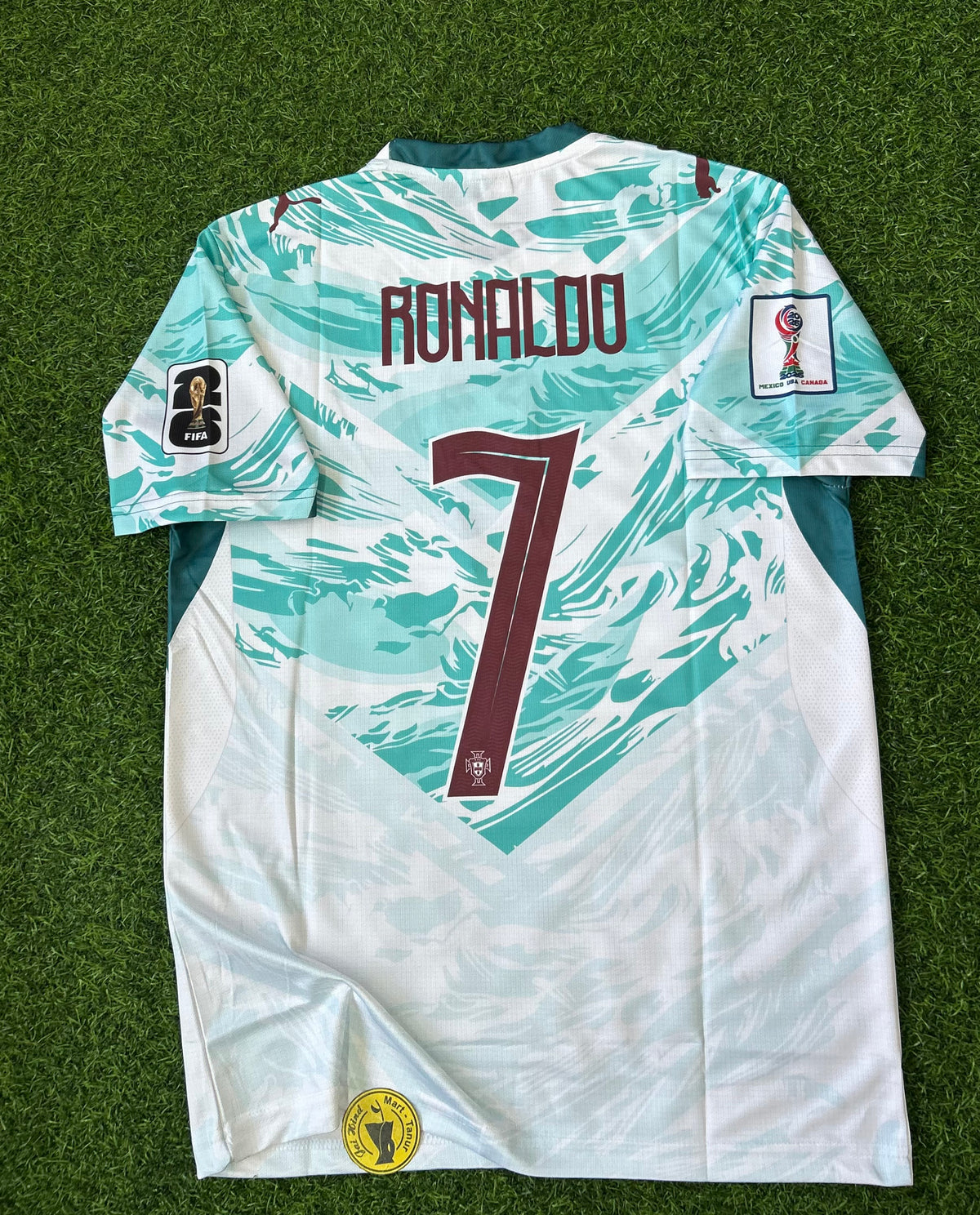 PORTUGAL 2026 AWAY JERSEY, HALF SLEEVE EMBROIDERY